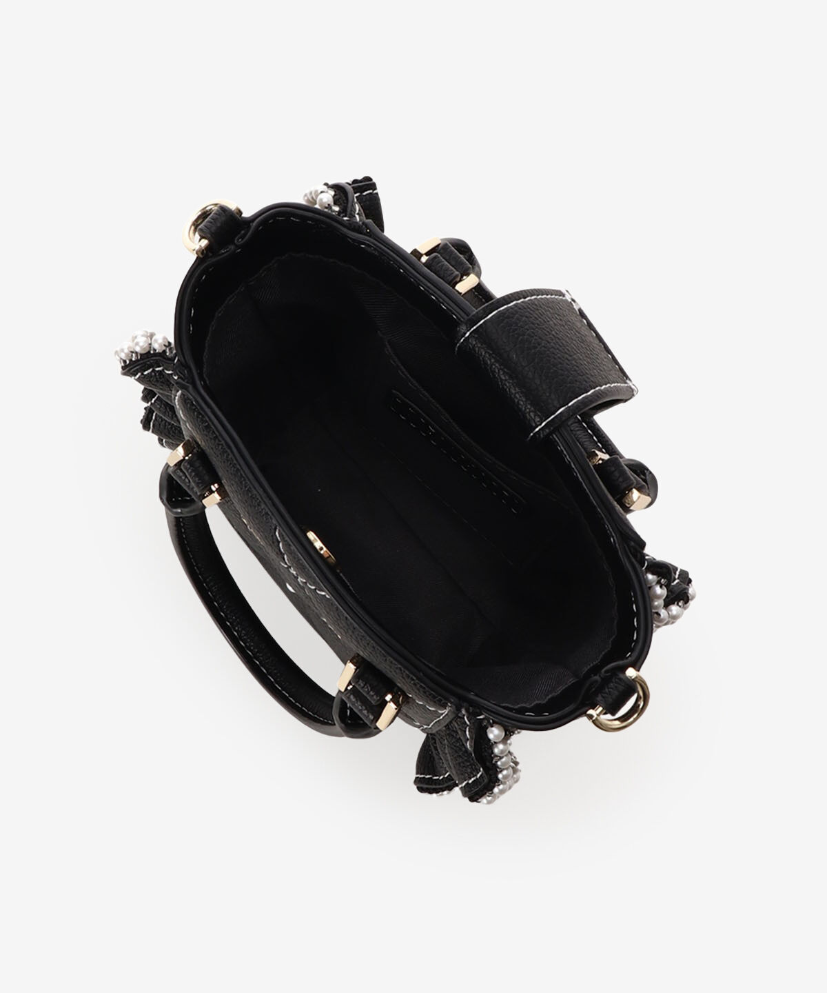 Samantha Vega「キルティングパールフラッタースマホショルダー」|ショルダー・メッセンジャー|