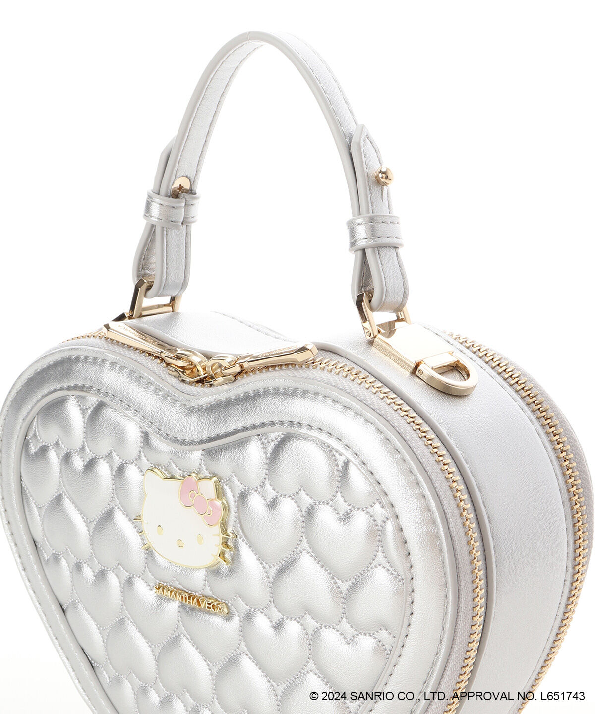 Samantha Vega「「ハローキティ」50周年記念コレクションハート型ショルダーバッグ」|ショルダー・メッセンジャー|