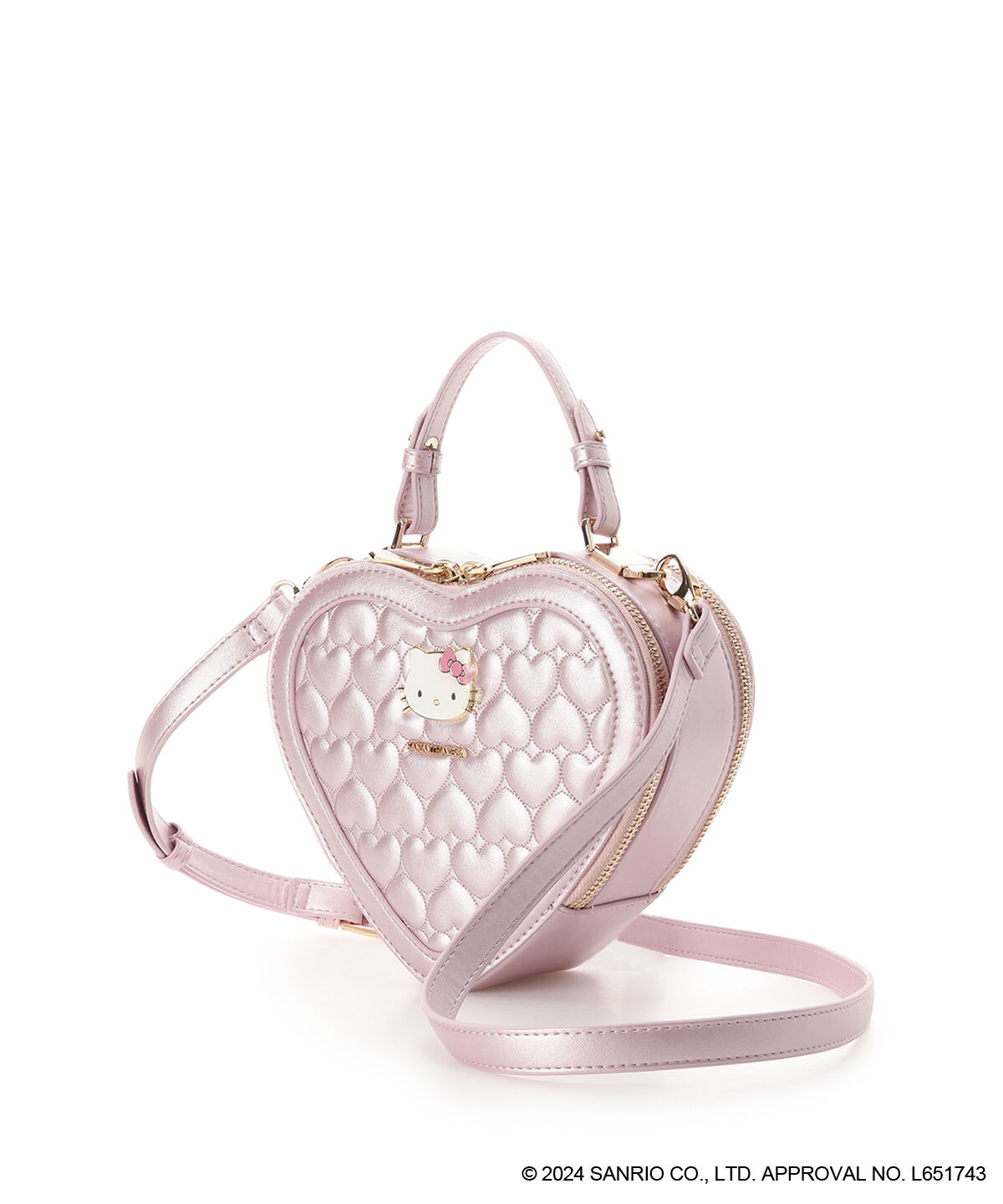 Samantha Vega「「ハローキティ」50周年記念コレクションハート型ショルダーバッグ」|ショルダー・メッセンジャー|