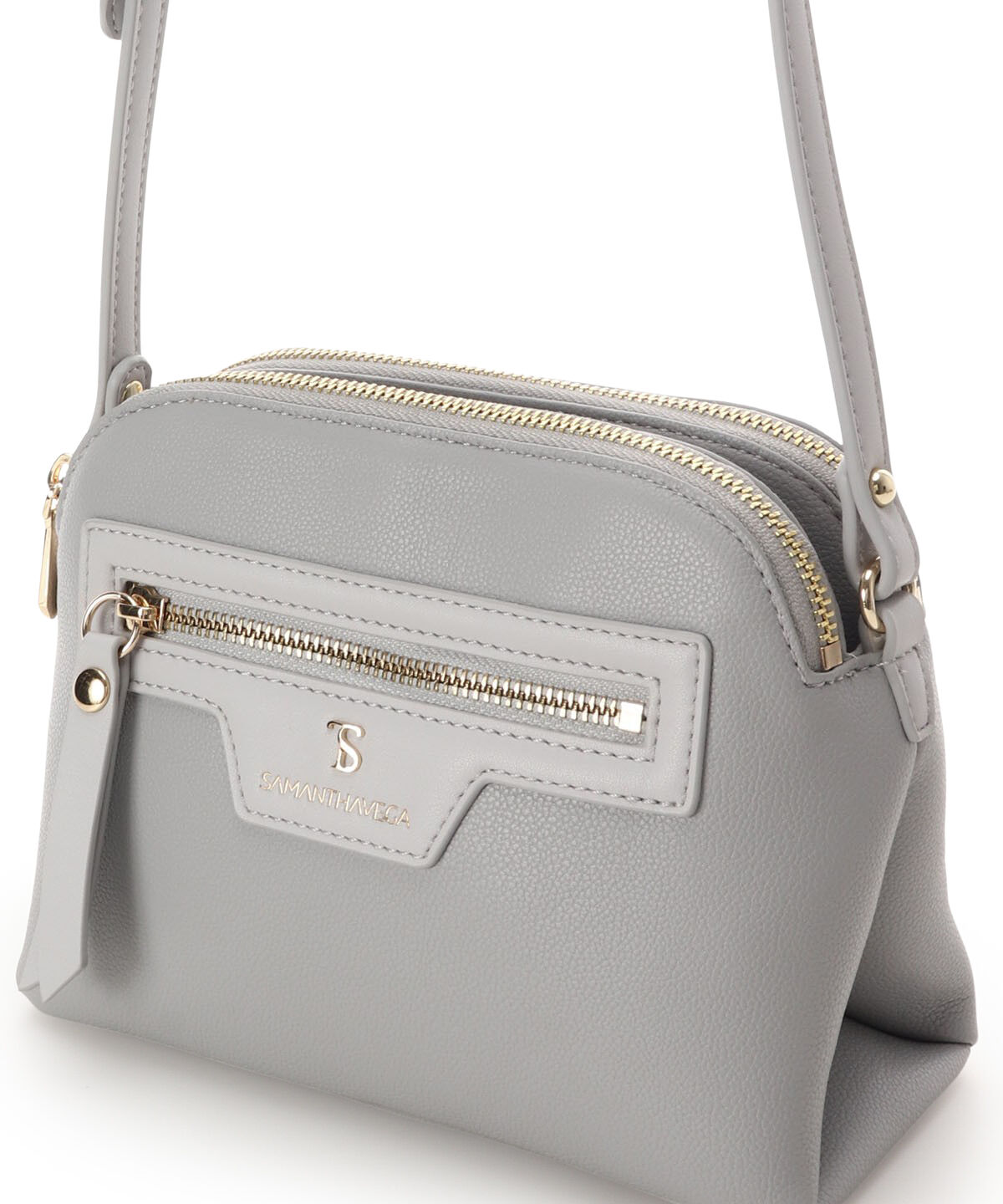 Samantha Vega「スムースドーム型ショルダーバッグ」|ショルダー・メッセンジャー|