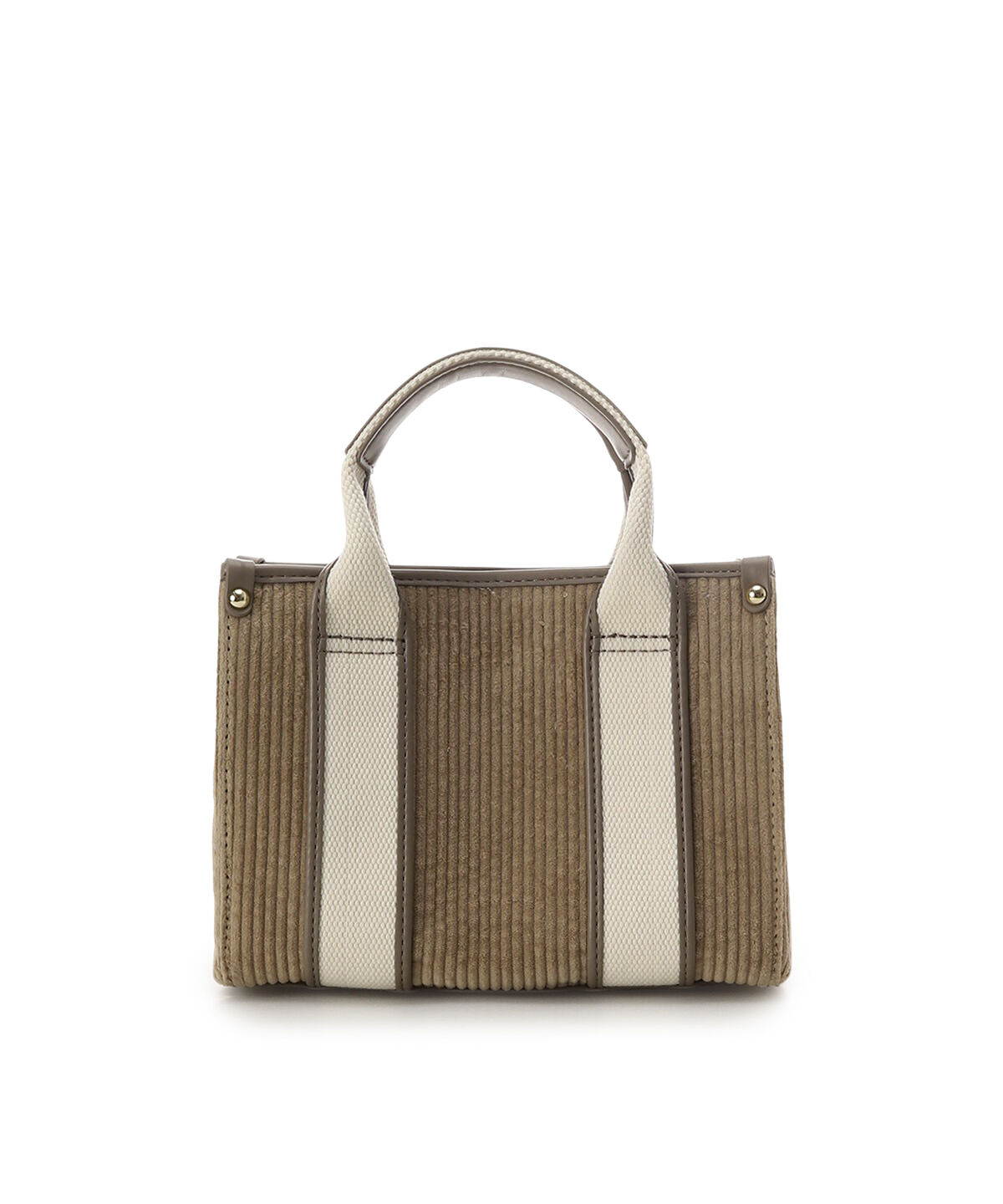 Samantha Vega「ロゴテープコーデュロイショルダーバッグ（ミニ）」|ショルダー・メッセンジャー|