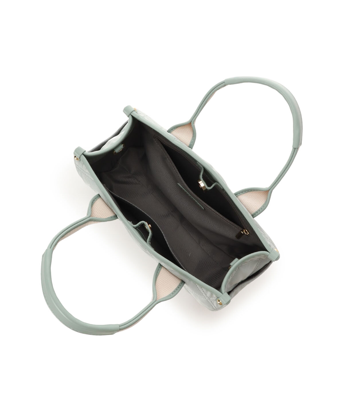 Samantha Vega「ロゴテープキルティングハンドバッグ（小）」|ハンドバッグ|