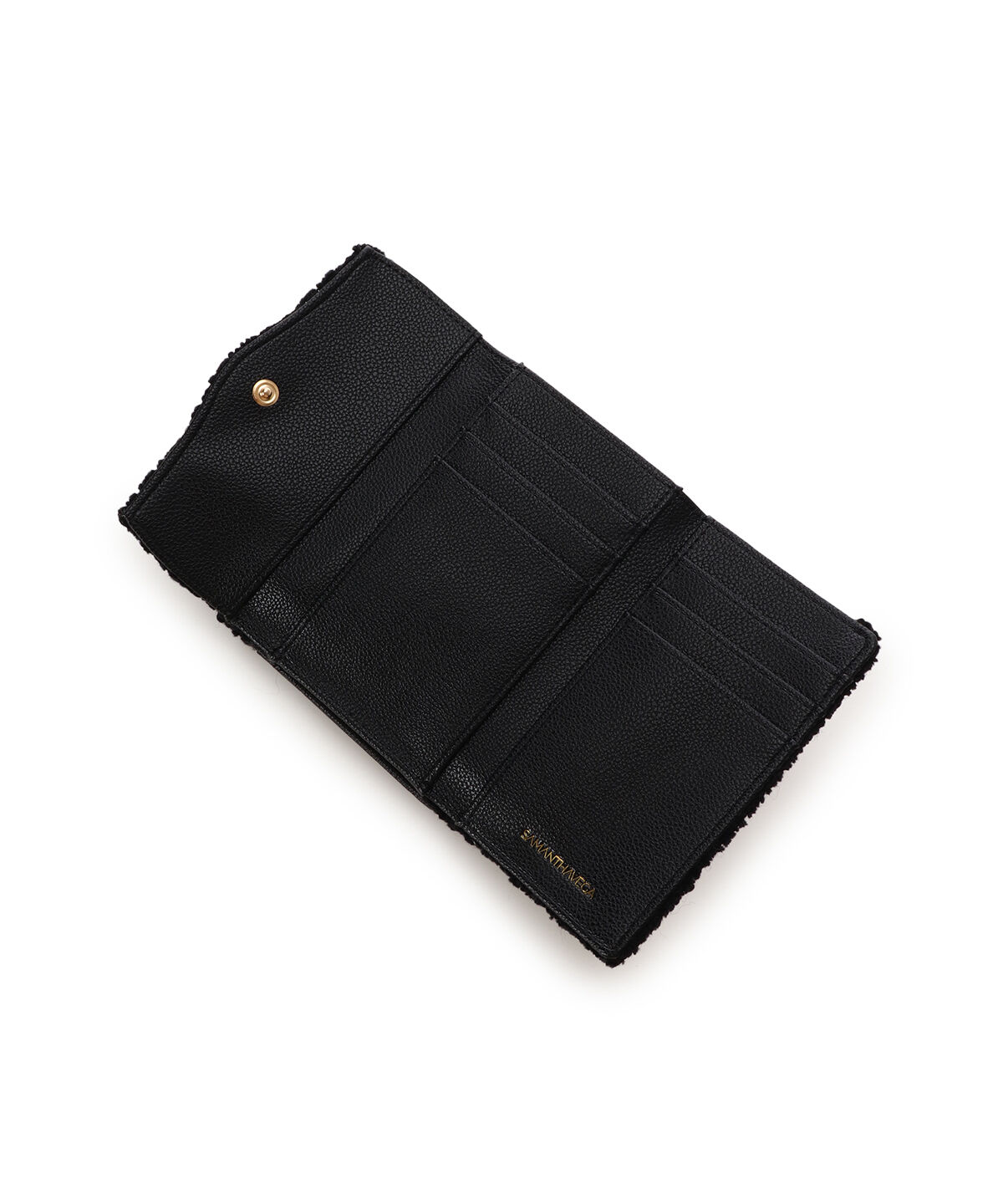 Samantha Vega「ソリッドリボンツイード折財布」|財布|