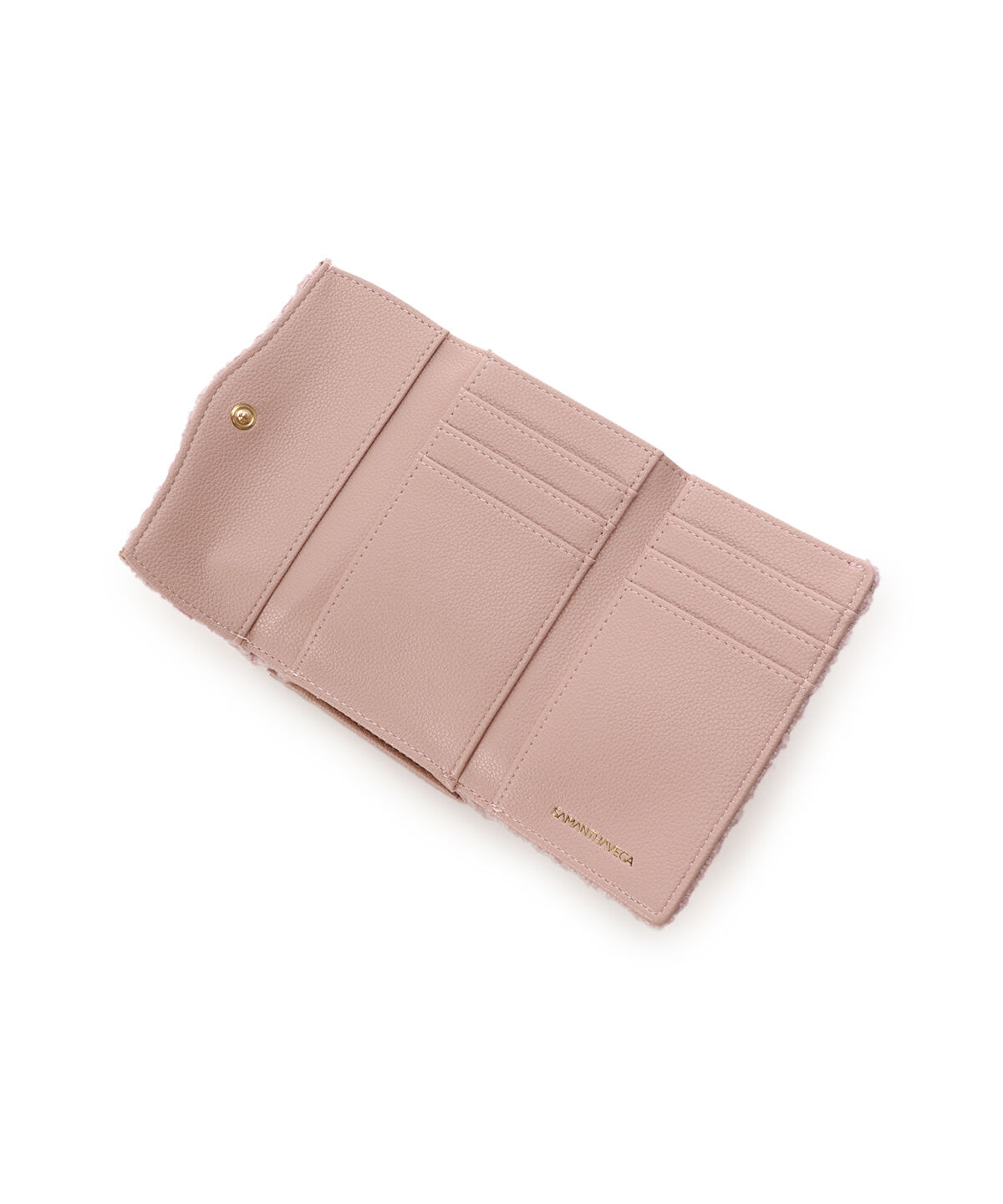 Samantha Vega「ソリッドリボンツイード折財布」|財布|