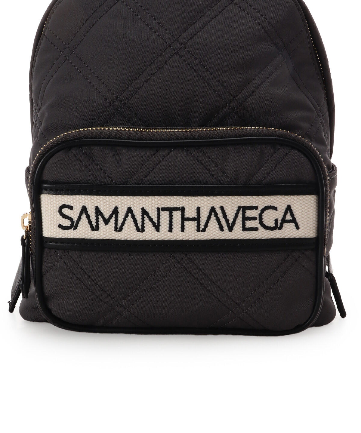 Samantha Vega「ロゴテープキルティングミニリュック」|リュック|