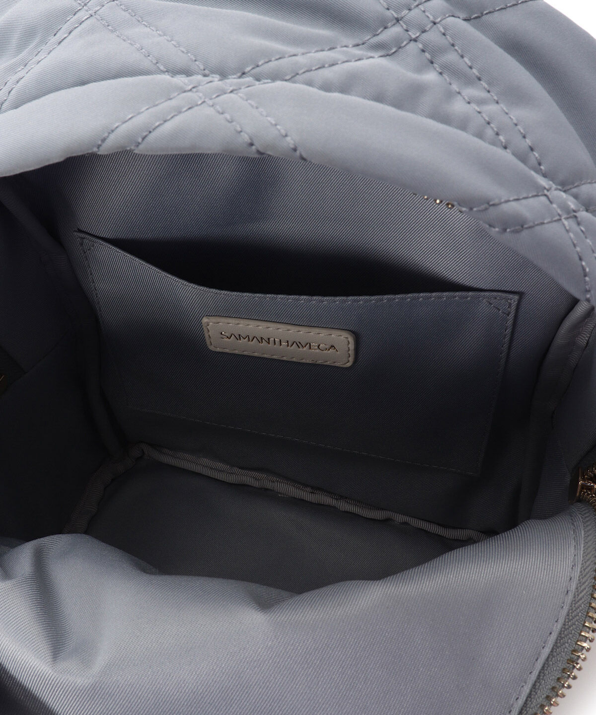 Samantha Vega「ロゴテープキルティングミニリュック」|リュック|