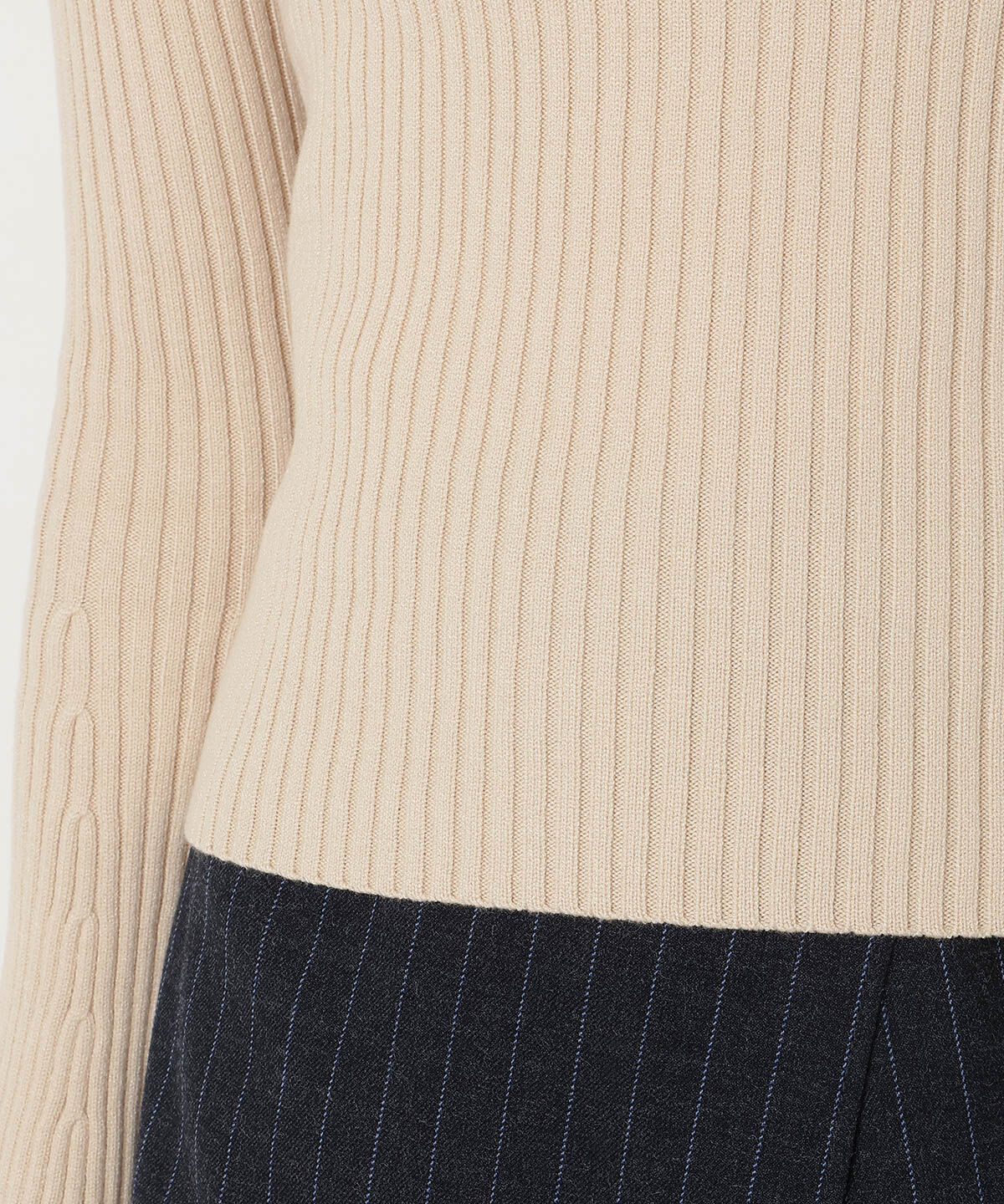 REDYAZEL「プチハネイネックフレアスリーブニット」|ニット・セーター|