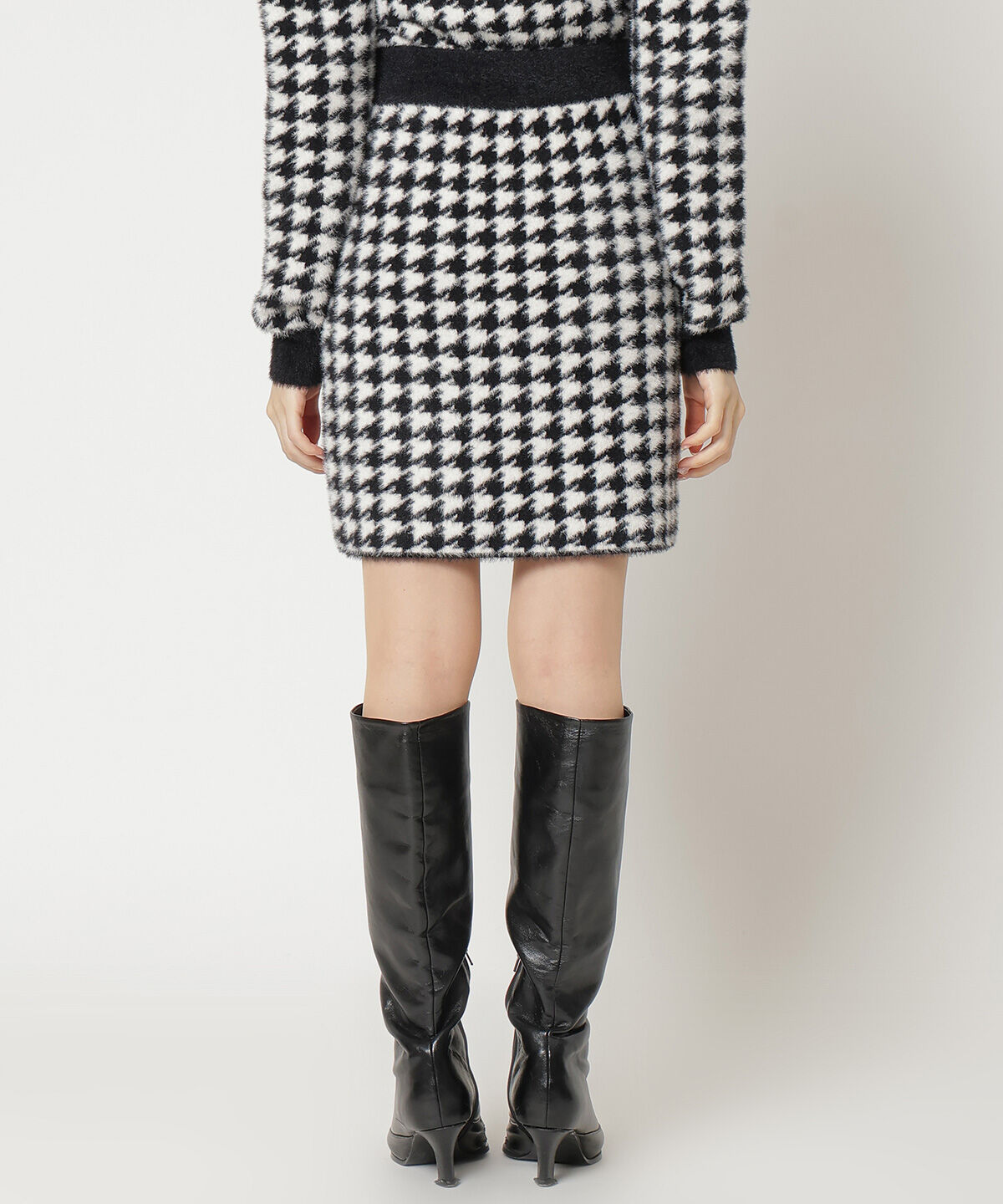 REDYAZEL「千鳥シャギースカート」|タイト|
