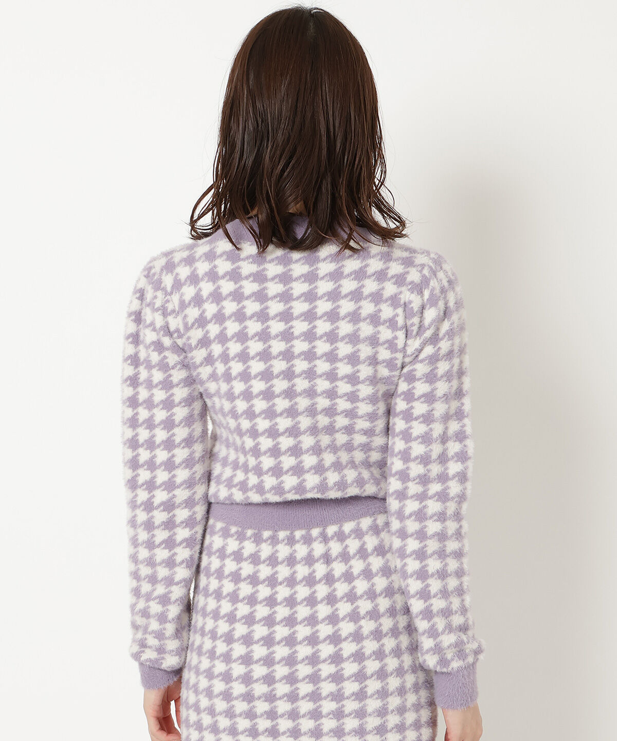 REDYAZEL「千鳥シャギーニット」|ニット・セーター|