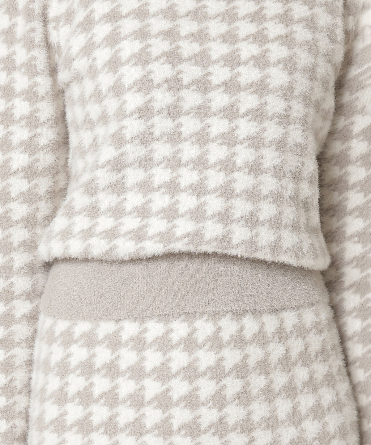 REDYAZEL「千鳥シャギーニット」|ニット・セーター|