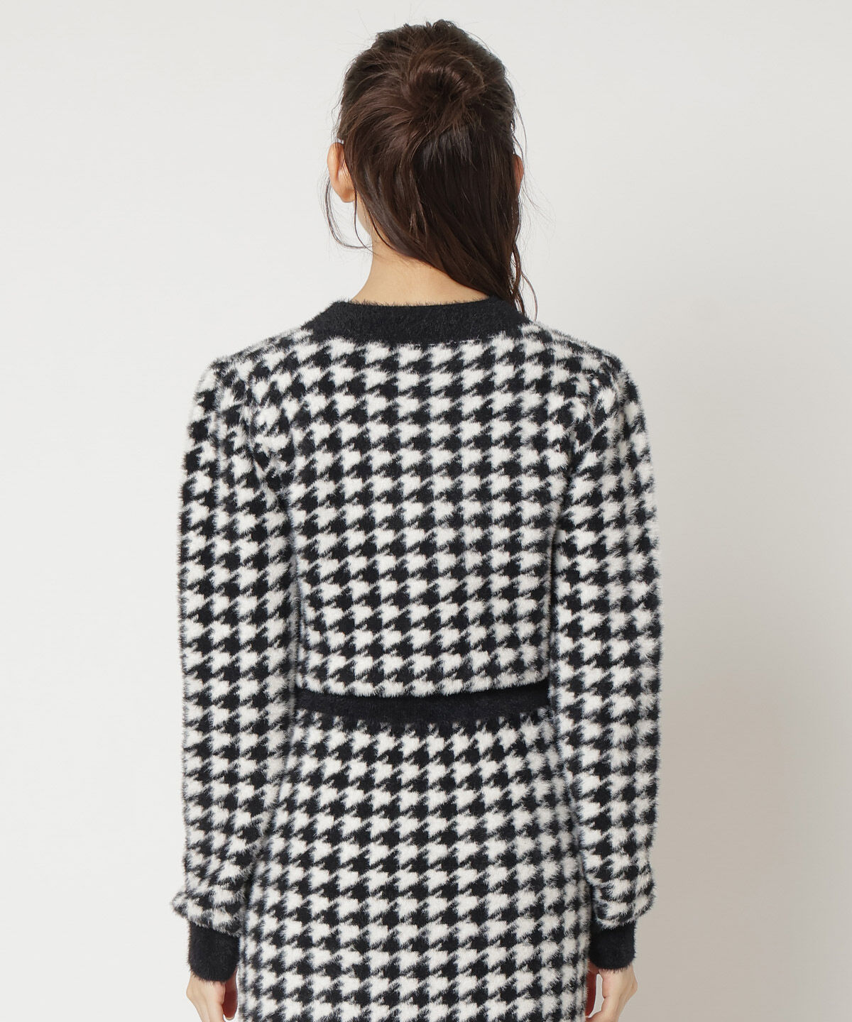 REDYAZEL「千鳥シャギーニット」|ニット・セーター|