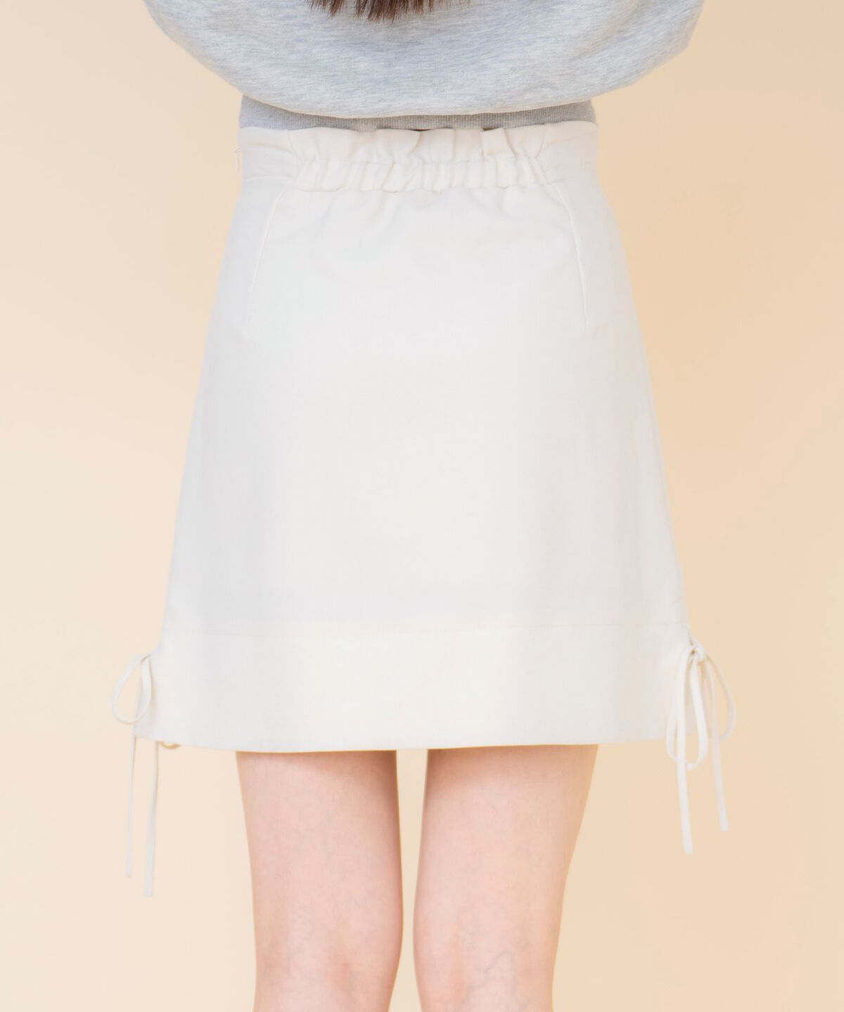 REDYAZEL「フロントボタンミニスカート」|台形|