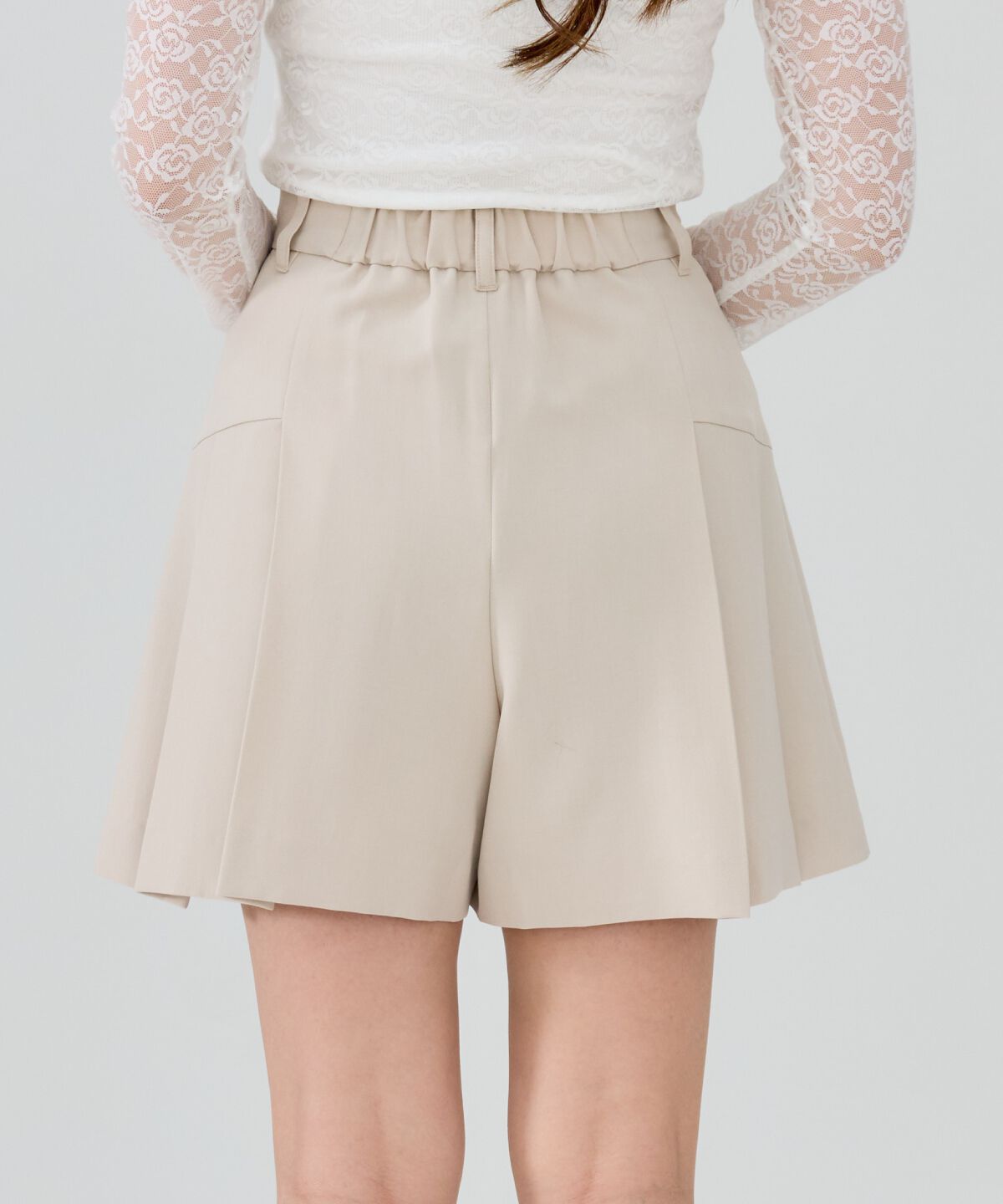 REDYAZEL「プリーツショートパンツ」|キュロット|