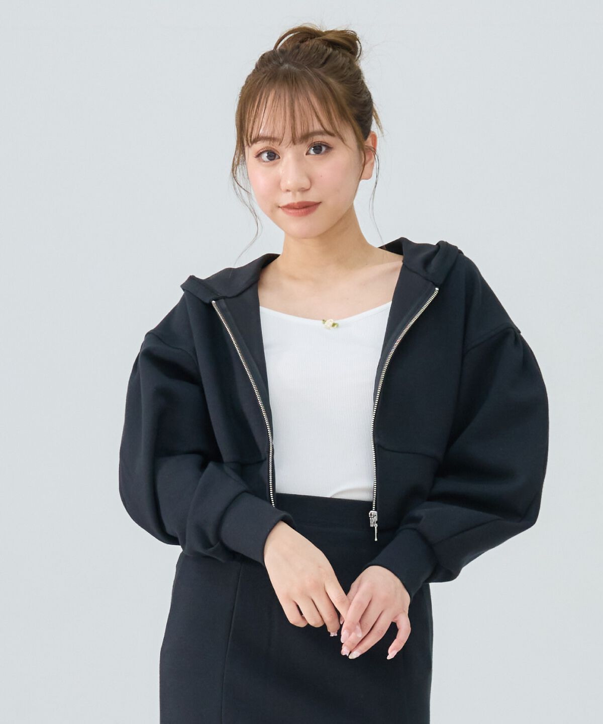 REDYAZEL「ダンボールジップフーディー」|パーカー|