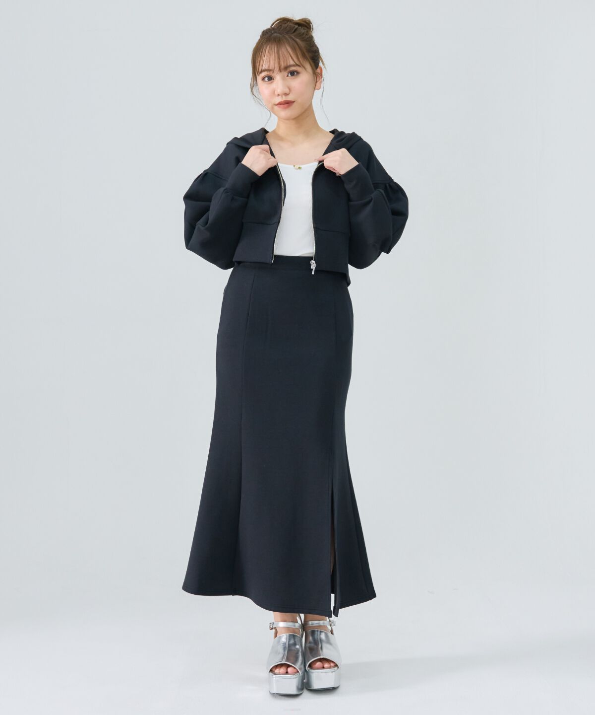 REDYAZEL「ダンボールジップフーディー」|パーカー|