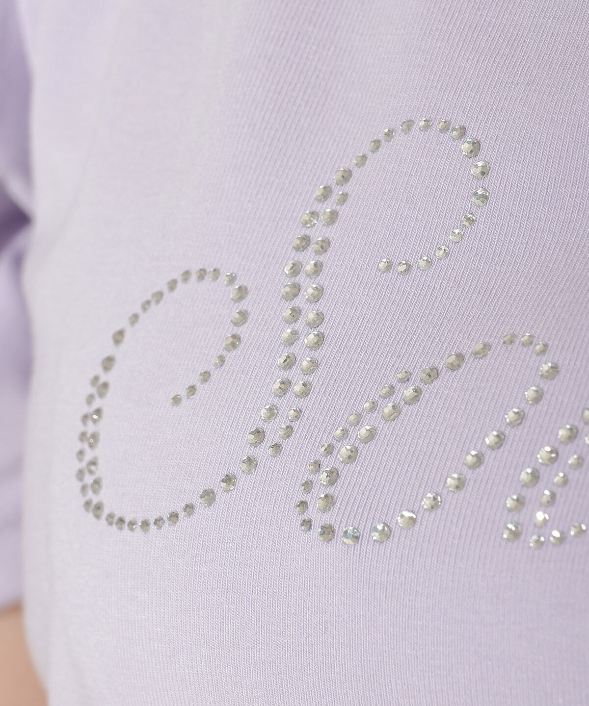 WILLSELECTION「タックスリーブラインストーンロゴTシャツ」|Tシャツ・カットソー|