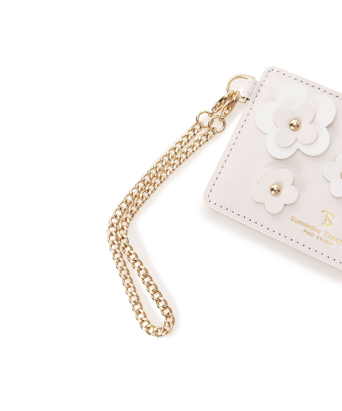 Samantha Thavasa Petit Choice「フラワーパッチ パスケース」|定期入れ|