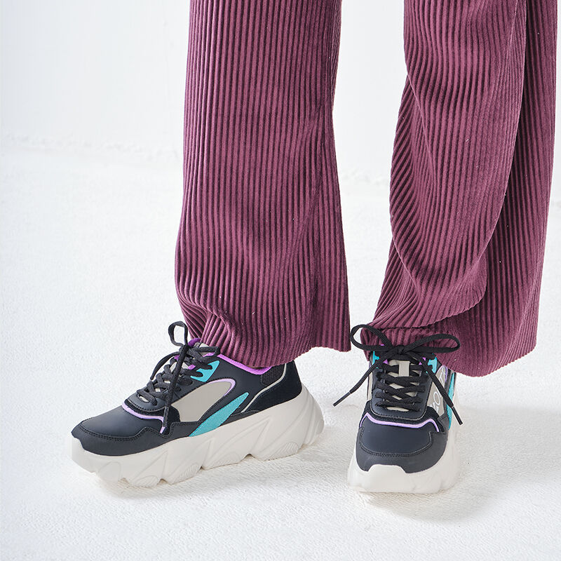 ORiental TRaffic「ボリュームソールダッドスニーカー/3706」|スニーカー|BLACK