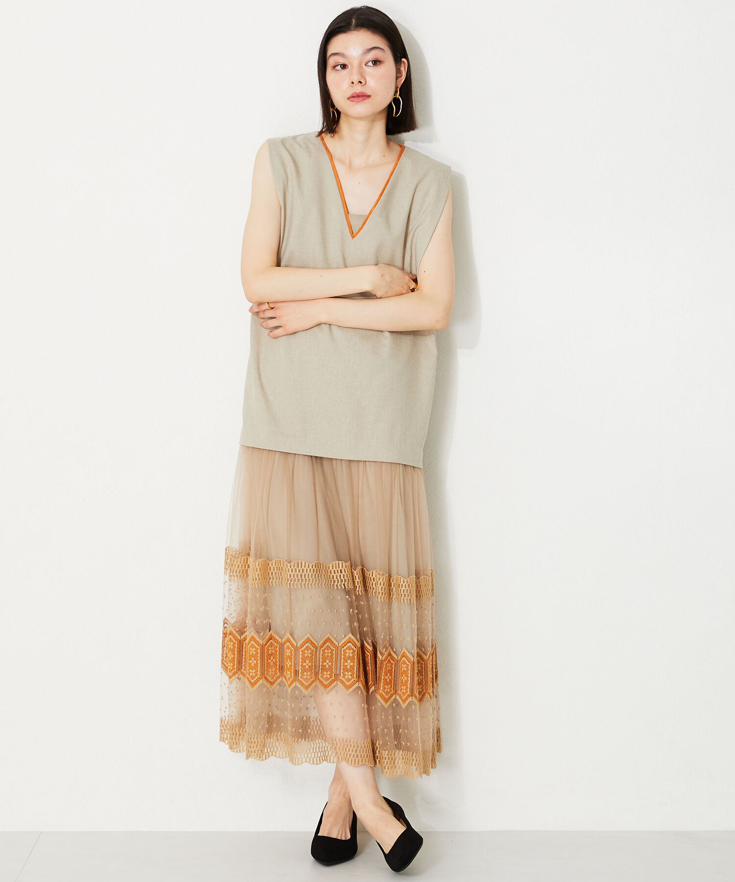 ORiental TRaffic「【跳べるパンプス/シリーズ累計１５０万足突破】メタリックラインヒール/R-3206 パンプス オケージョン」|パンプス|