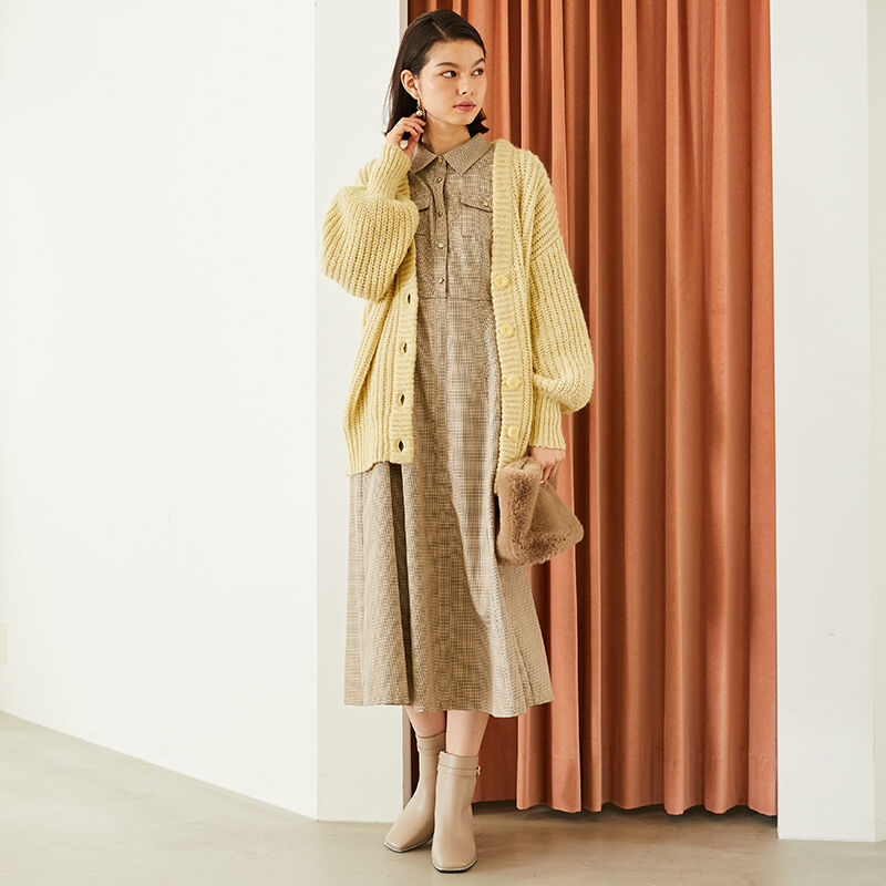 ORiental TRaffic「グリッターラインキルティングブーツ/31435」|ショートブーツ|