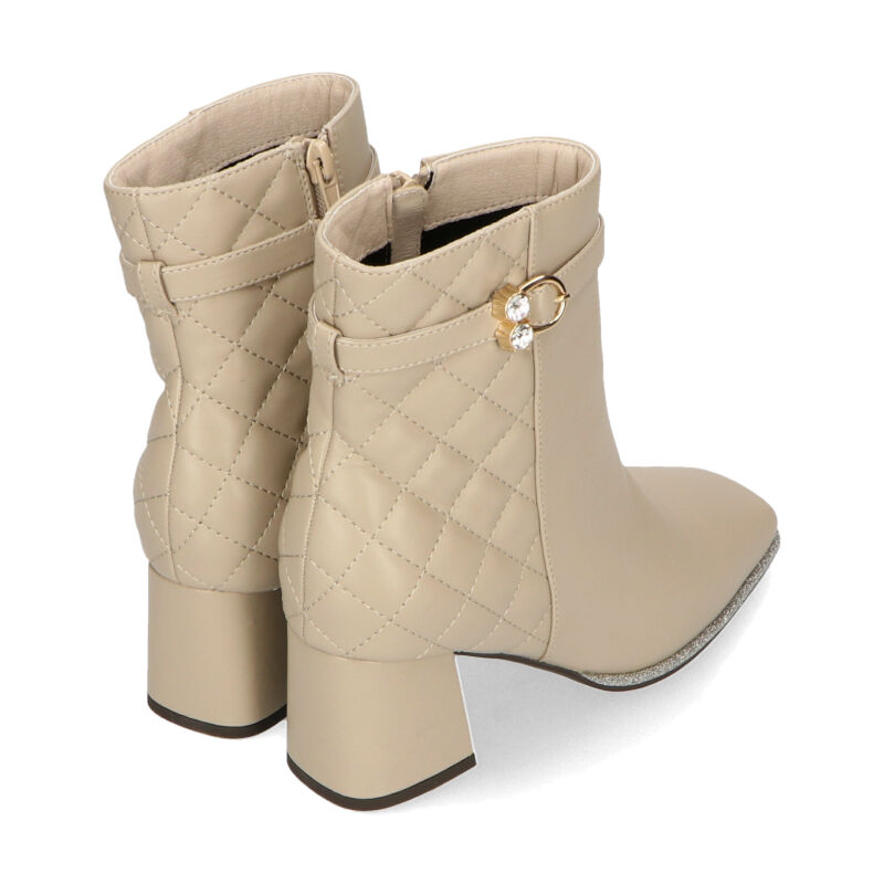 ORiental TRaffic「グリッターラインキルティングブーツ/31435」|ショートブーツ|