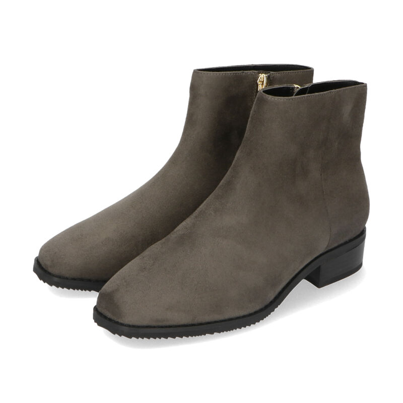 WA Oriental TRaffic「ゴールドジップスクエアトゥブーツ/32408」|ショートブーツ|