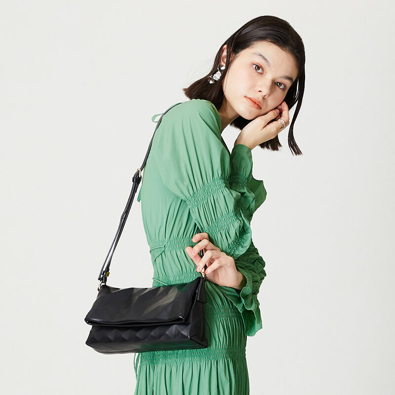 ORiental TRaffic「2wayチェーンエンボスバッグ/BA-219」|ショルダー・メッセンジャー|