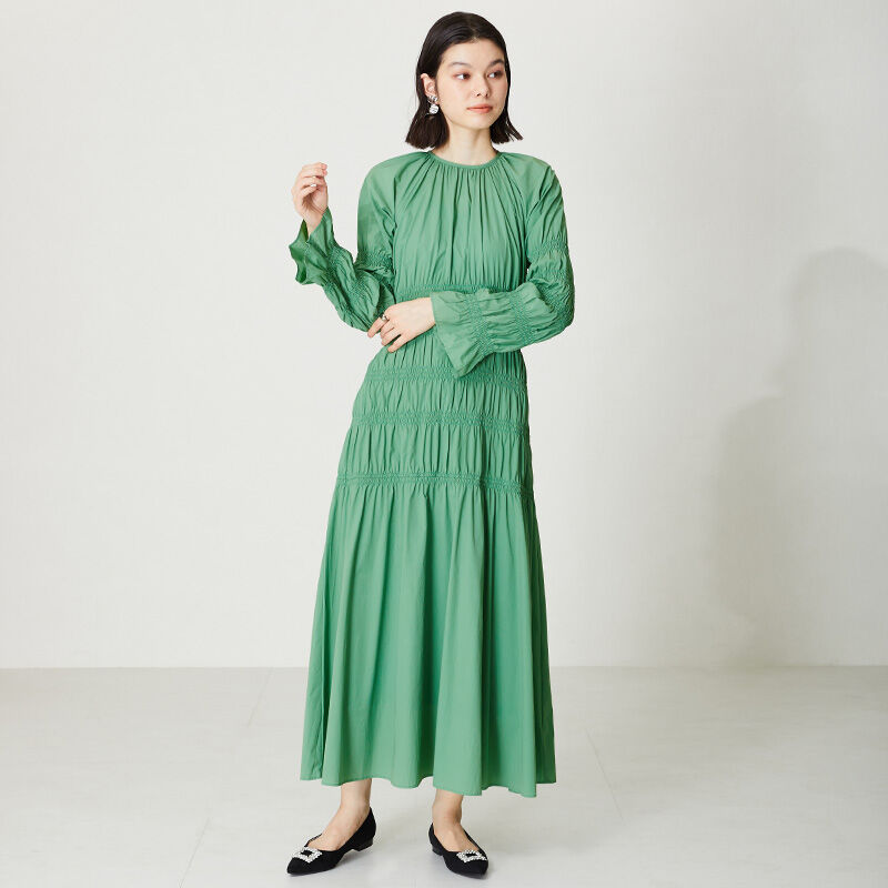 ORiental TRaffic「ビジューモチーフポインテッドトゥパンプス/41113 フラット」|パンプス|