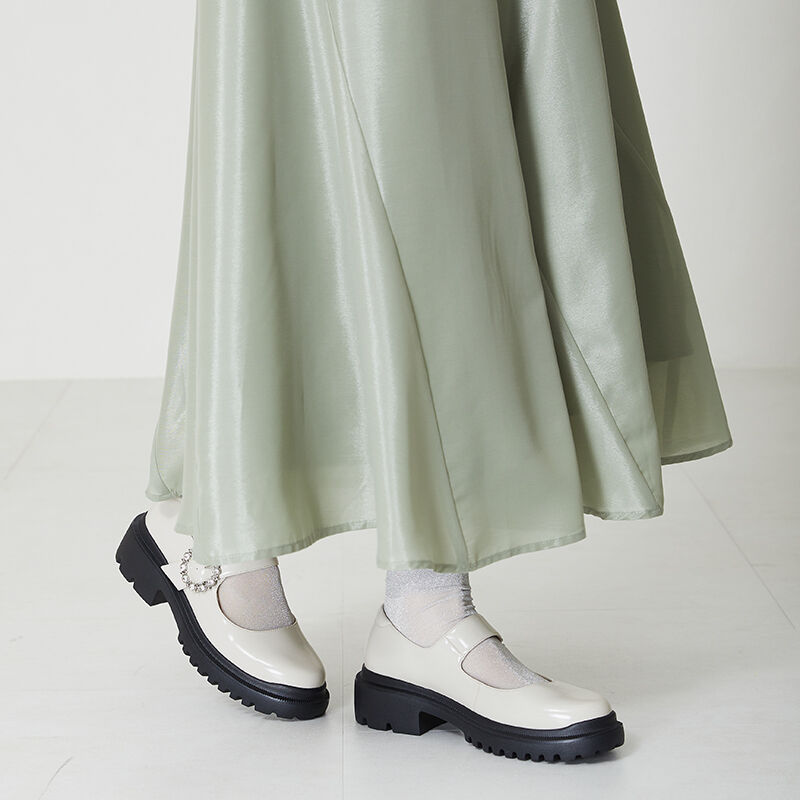 ORiental TRaffic「ビジューバックルストラップシューズ/41110」|パンプス|