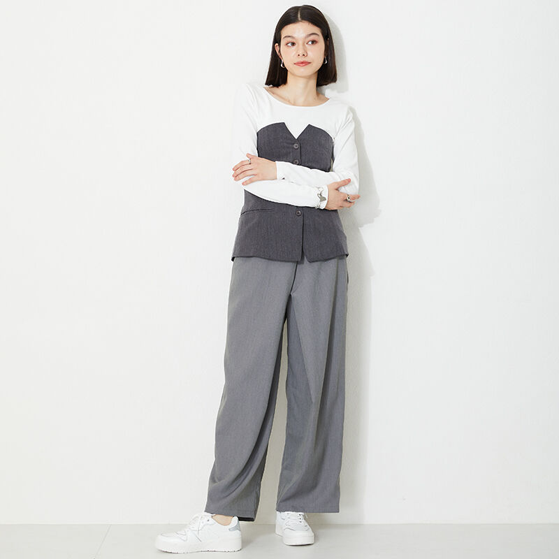 ORiental TRaffic「カラーラインコートソールスニーカー/OT3731」|スニーカー|