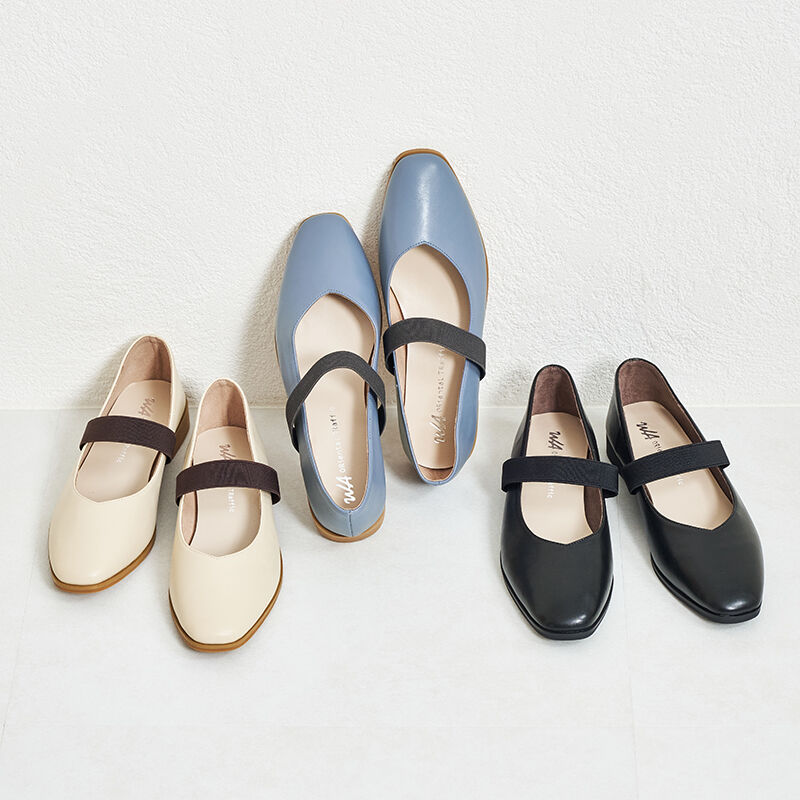 WA Oriental TRaffic「ゴムベルトフラットパンプス/42115」|パンプス|BEIGE