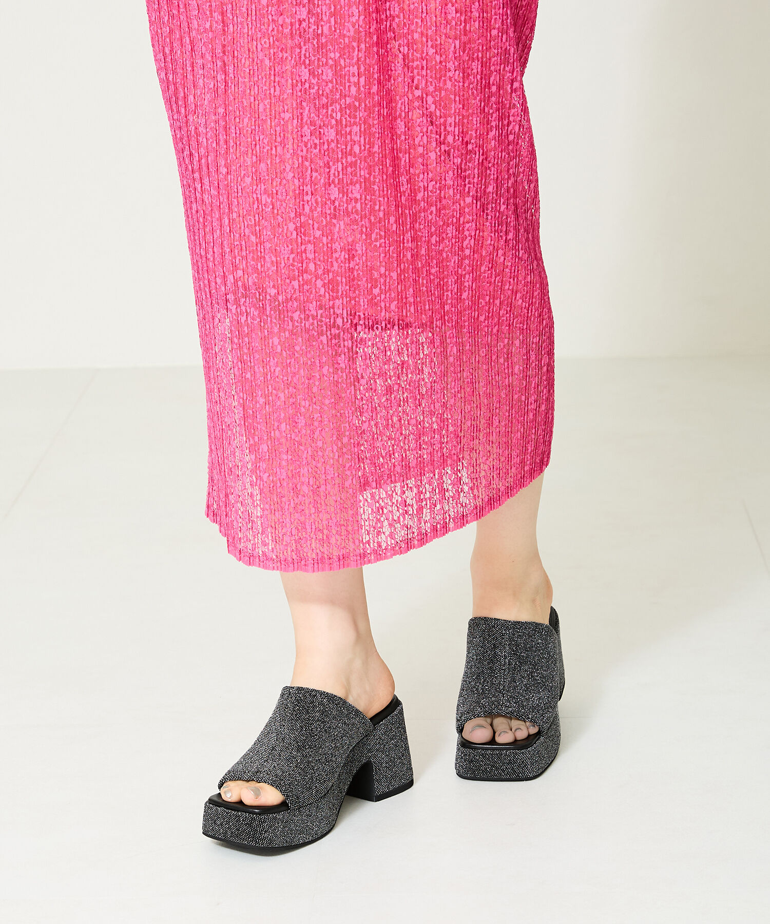 ORiental TRaffic「プラットフォームミュールサンダル/41229」|サンダル|