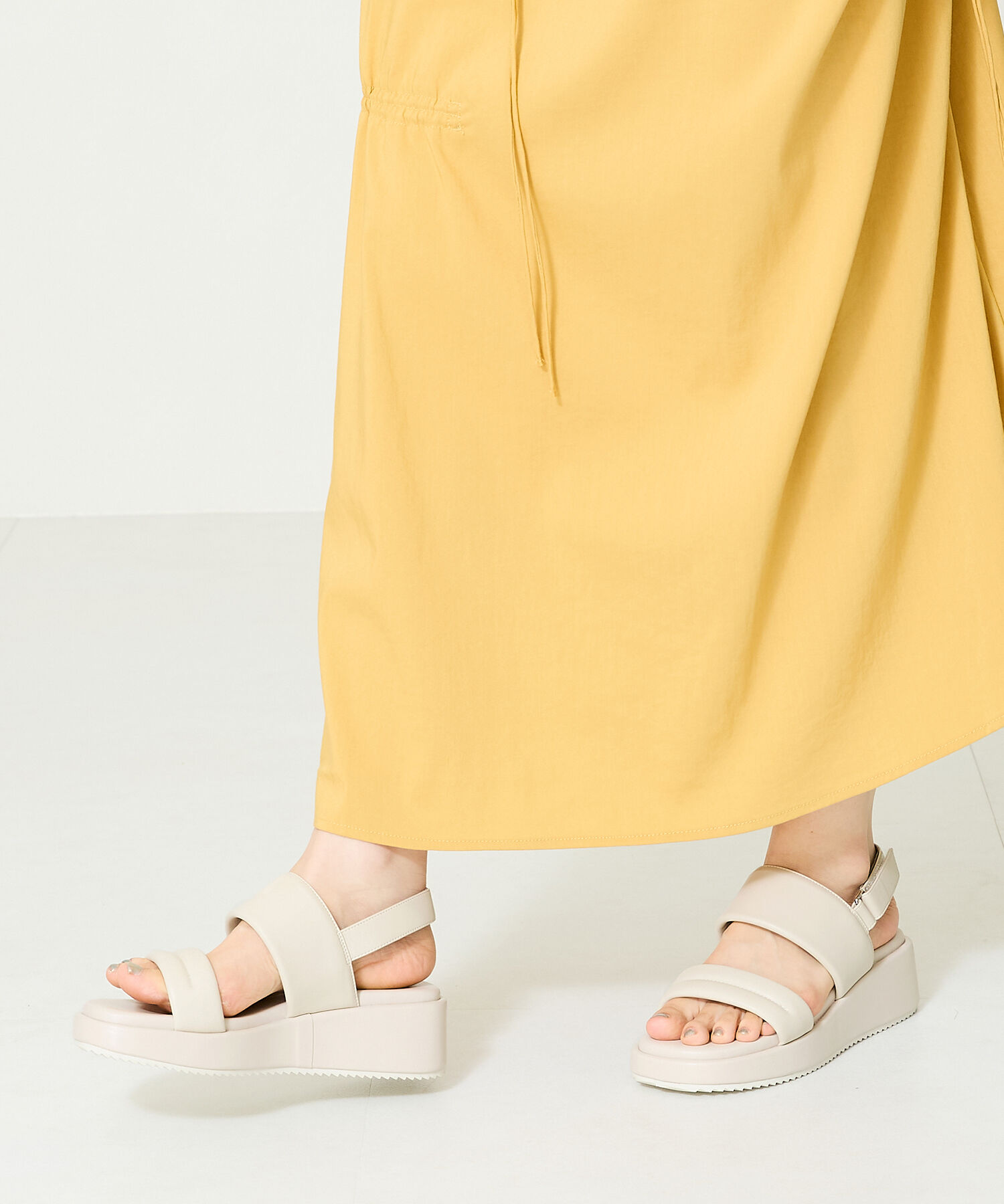 WA Oriental TRaffic「パデットストラップ厚底サンダル/42203」|サンダル|