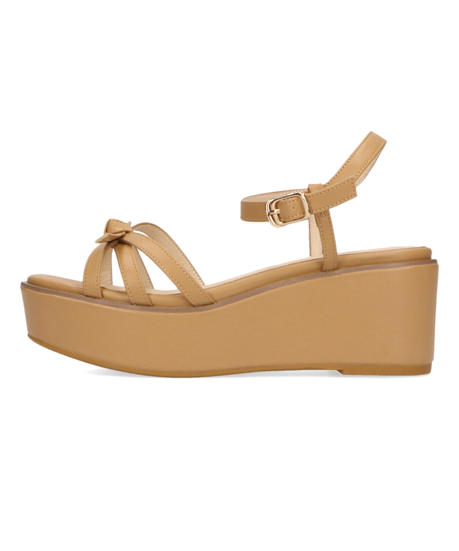 ORiental TRaffic「リボンモチーフ厚底サンダル/41237」|サンダル|