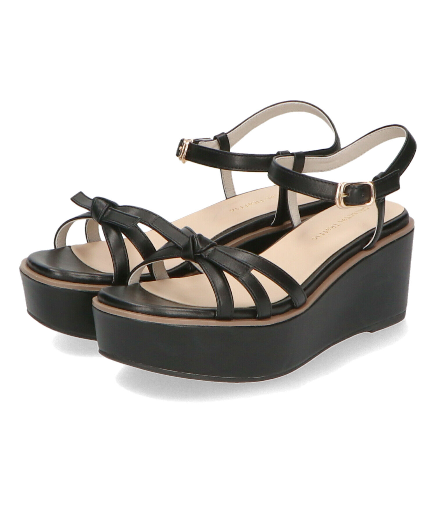 ORiental TRaffic「リボンモチーフ厚底サンダル/41237」|サンダル|