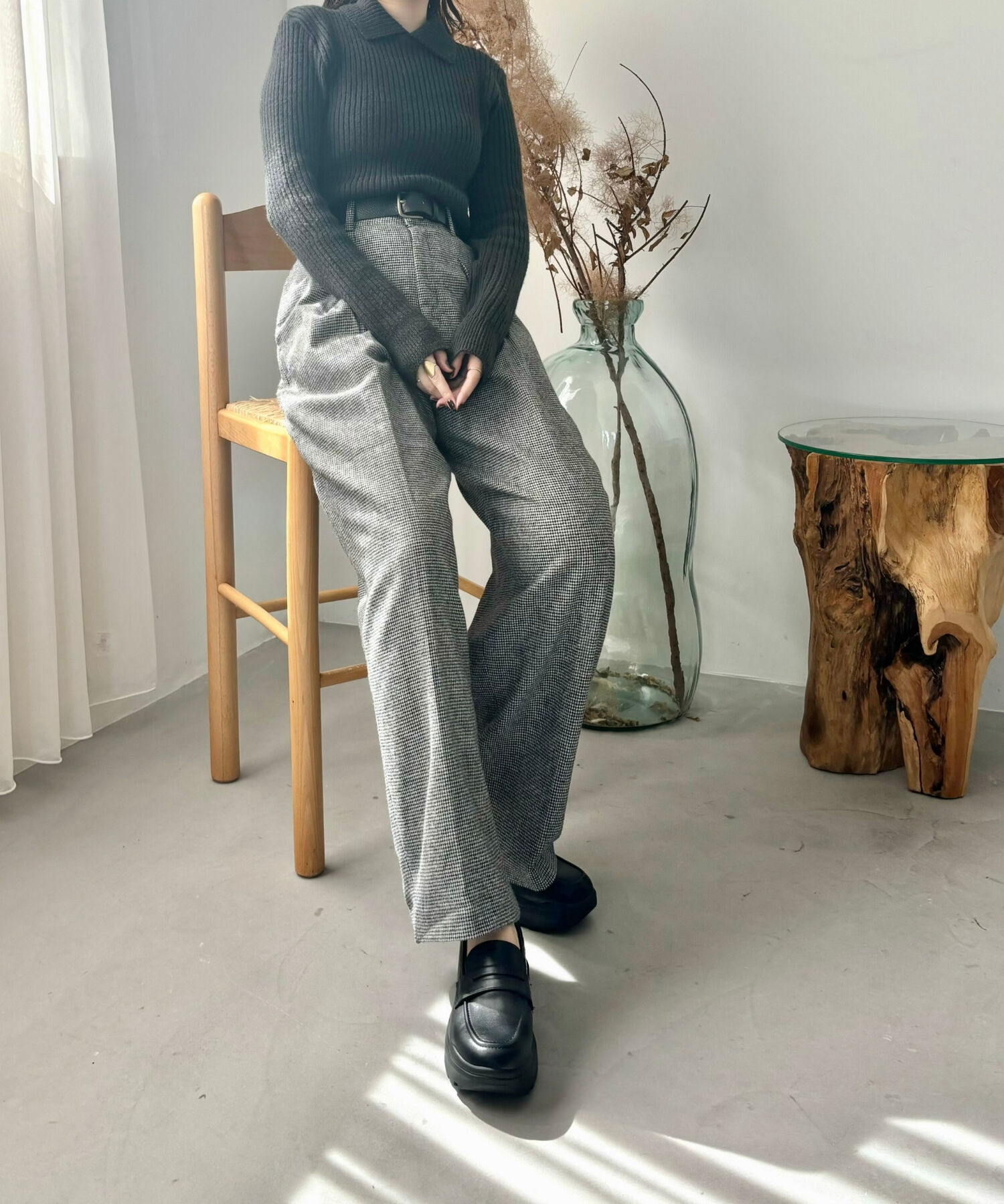 ORiental TRaffic「スニーカーソール ローファー /41316 厚底」|スニーカー|