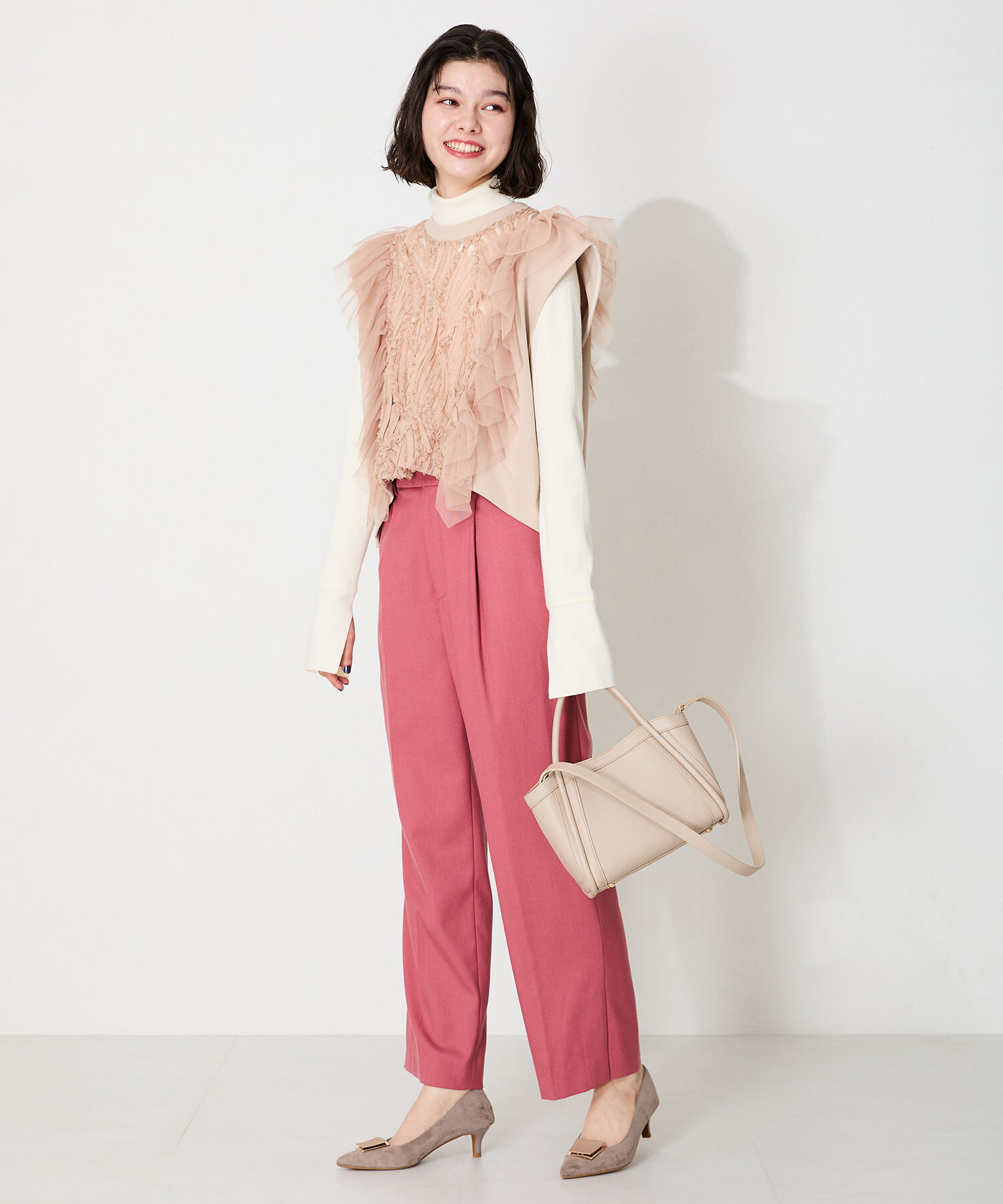 WA Oriental TRaffic「2wayスクエアモチーフヒールパンプス/42305」|パンプス|