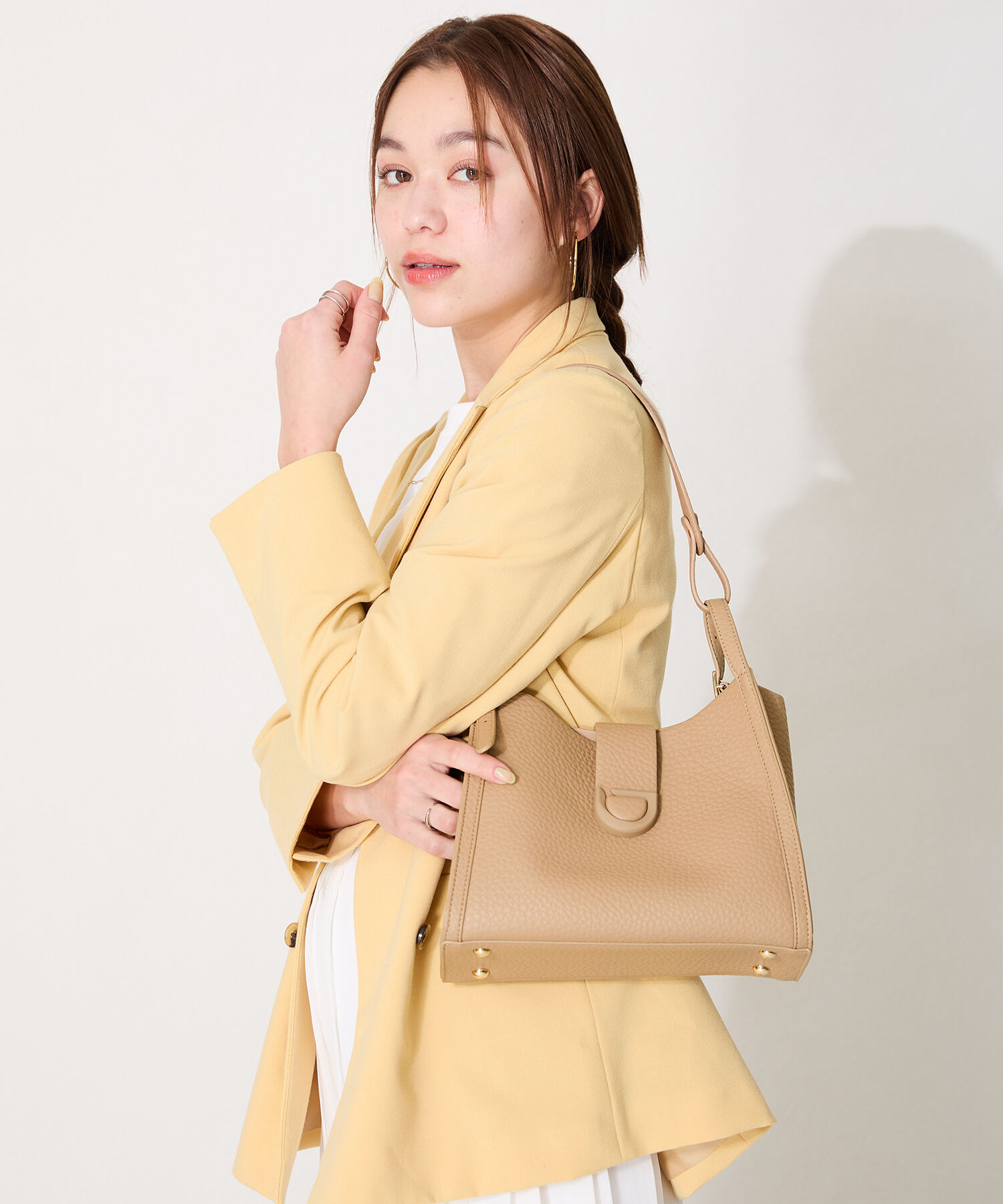 ORiental TRaffic「【BAG】センターベルトハンドバッグ/BA-235」|ハンドバッグ|