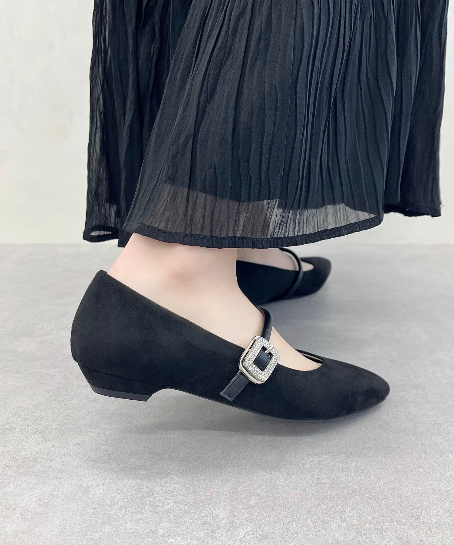 WA Oriental TRaffic「●2025春夏新作●ビジューバックルストラップパンプス/52109」|パンプス|