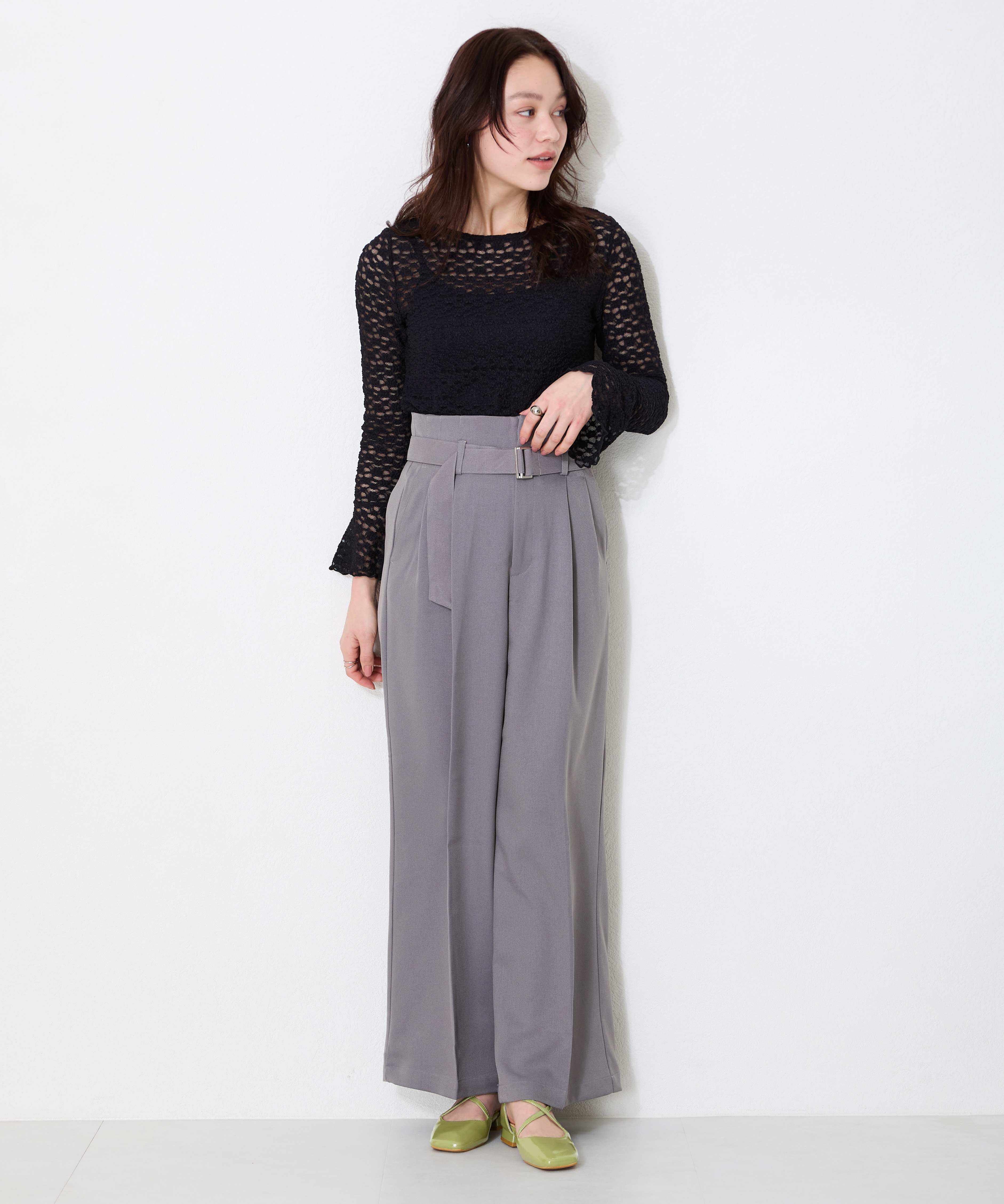 ORiental TRaffic「●2025春夏新作●クロスデザインフラットパンプス/51119」|パンプス|