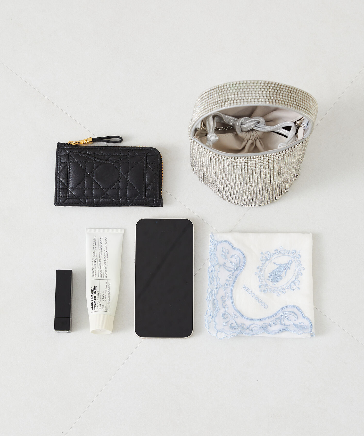 ORiental TRaffic「ラインストーンフリンジバッグ/MOB015」|ハンドバッグ|