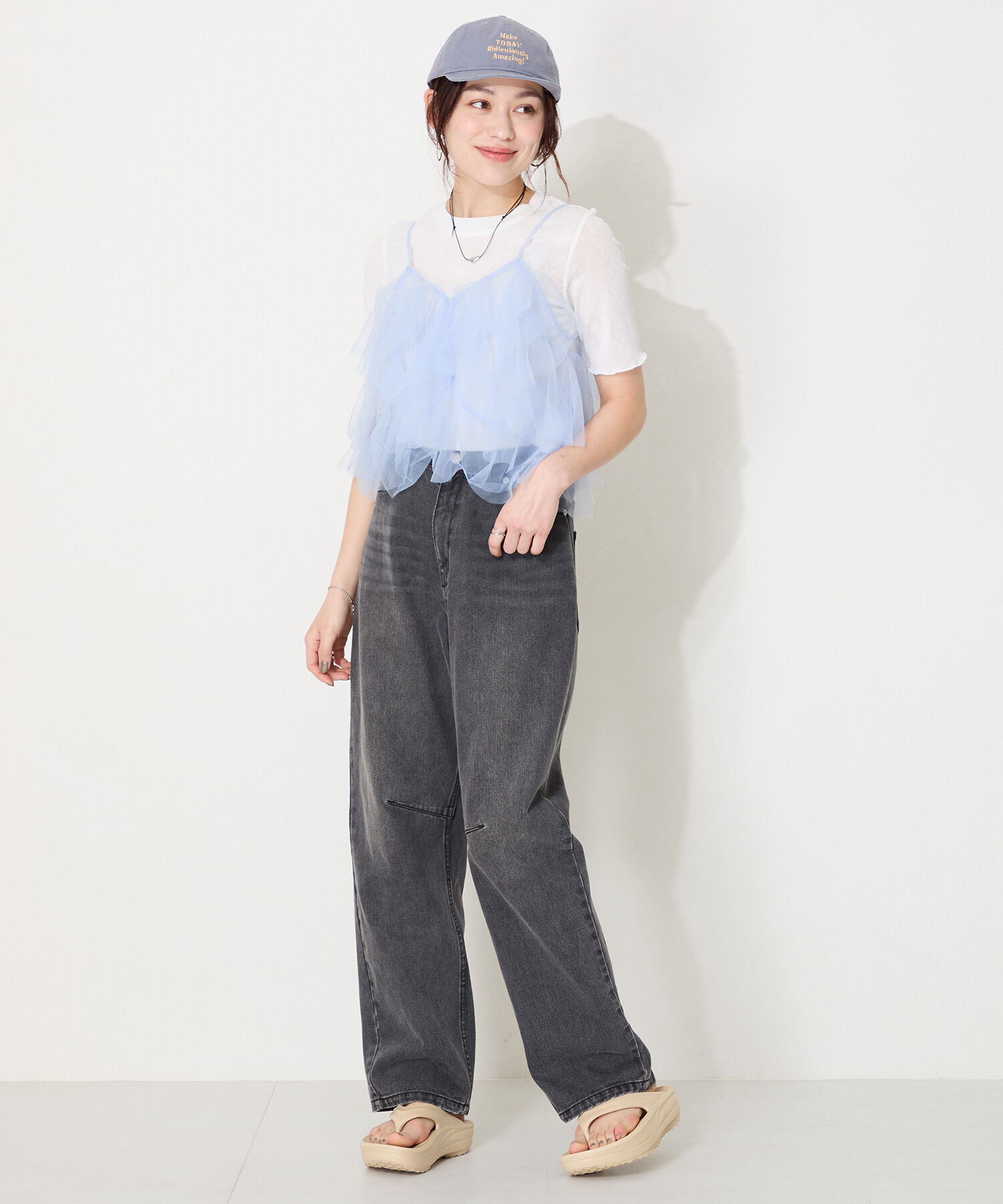 ORiental TRaffic「【リカバリーサンダル】●大人気アイテム●厚底EVAトングサンダル/OT3226 厚底 トング サンダル 」|サンダル|