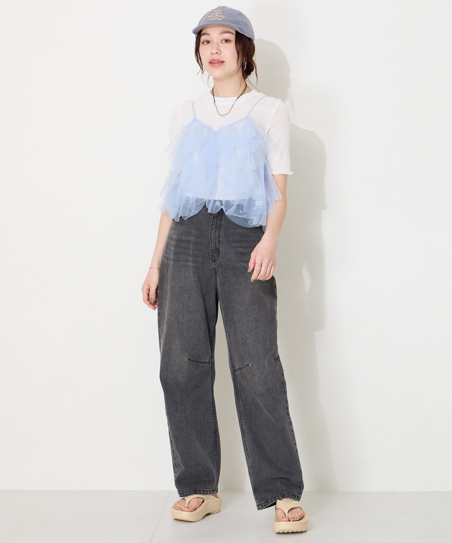 ORiental TRaffic「【リカバリーサンダル】●大人気アイテム●厚底EVAトングサンダル/OT3226 厚底 トング サンダル 」|サンダル|