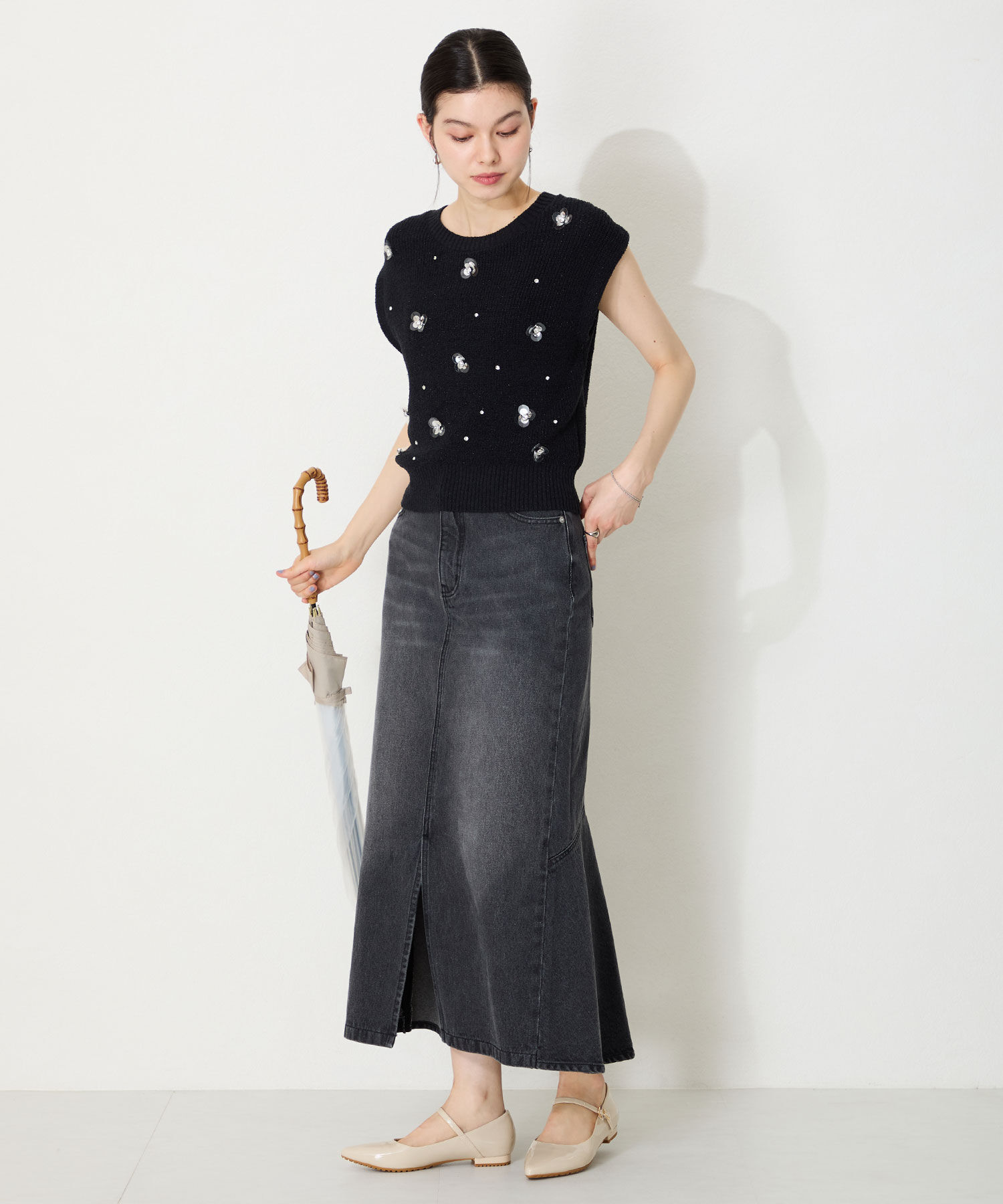 ORiental TRaffic「【防水】メリージェーンレインパンプス/R-1024 レイン 晴雨兼用 トレンド」|パンプス|