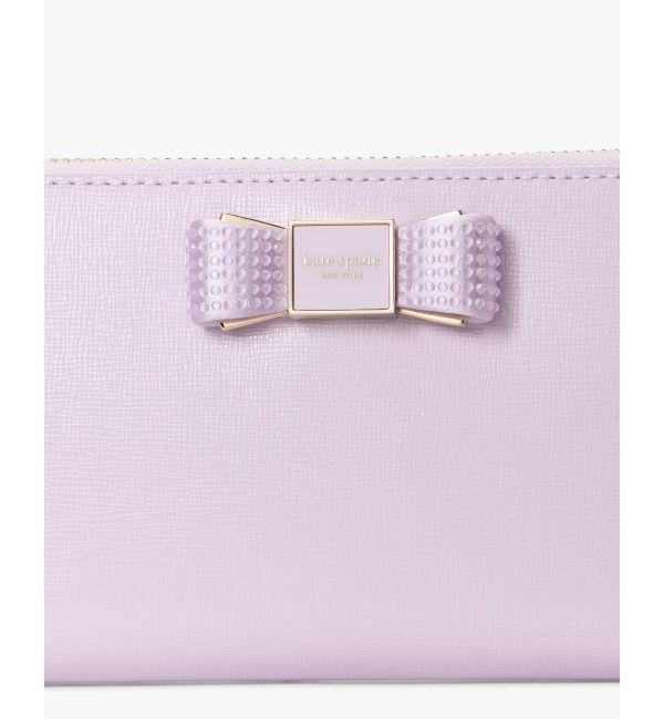 kate spade new york「モーガン ボウ ジップ アラウンド コンチネンタル ウォレット」|財布|