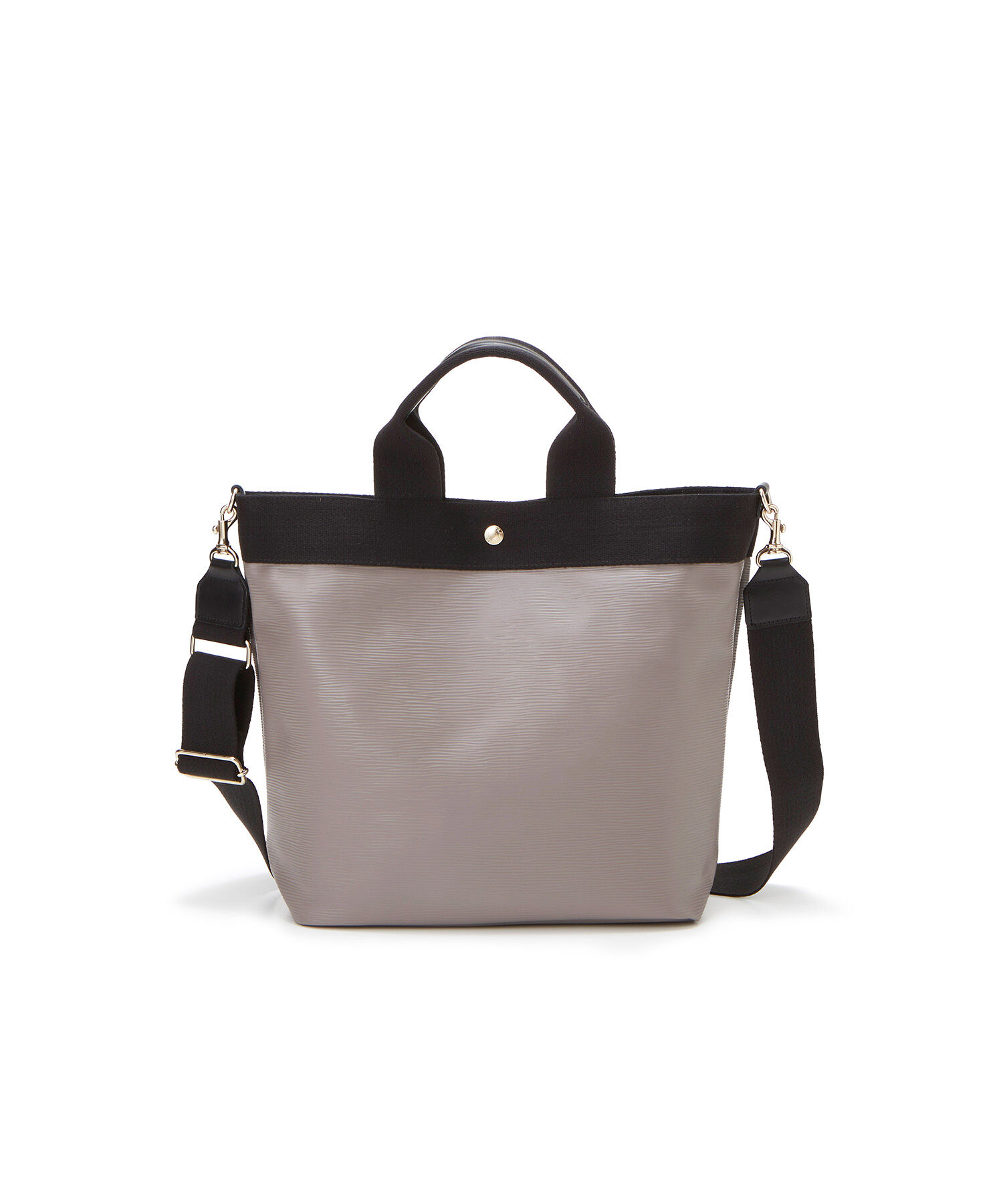 TOPKAPI BREATH「【WEB限定】【VERY 10月号掲載】RIPPLE リプル 縦型 2way ショルダー トートバッグ L」|ショルダー・メッセンジャー|チャコールグレー