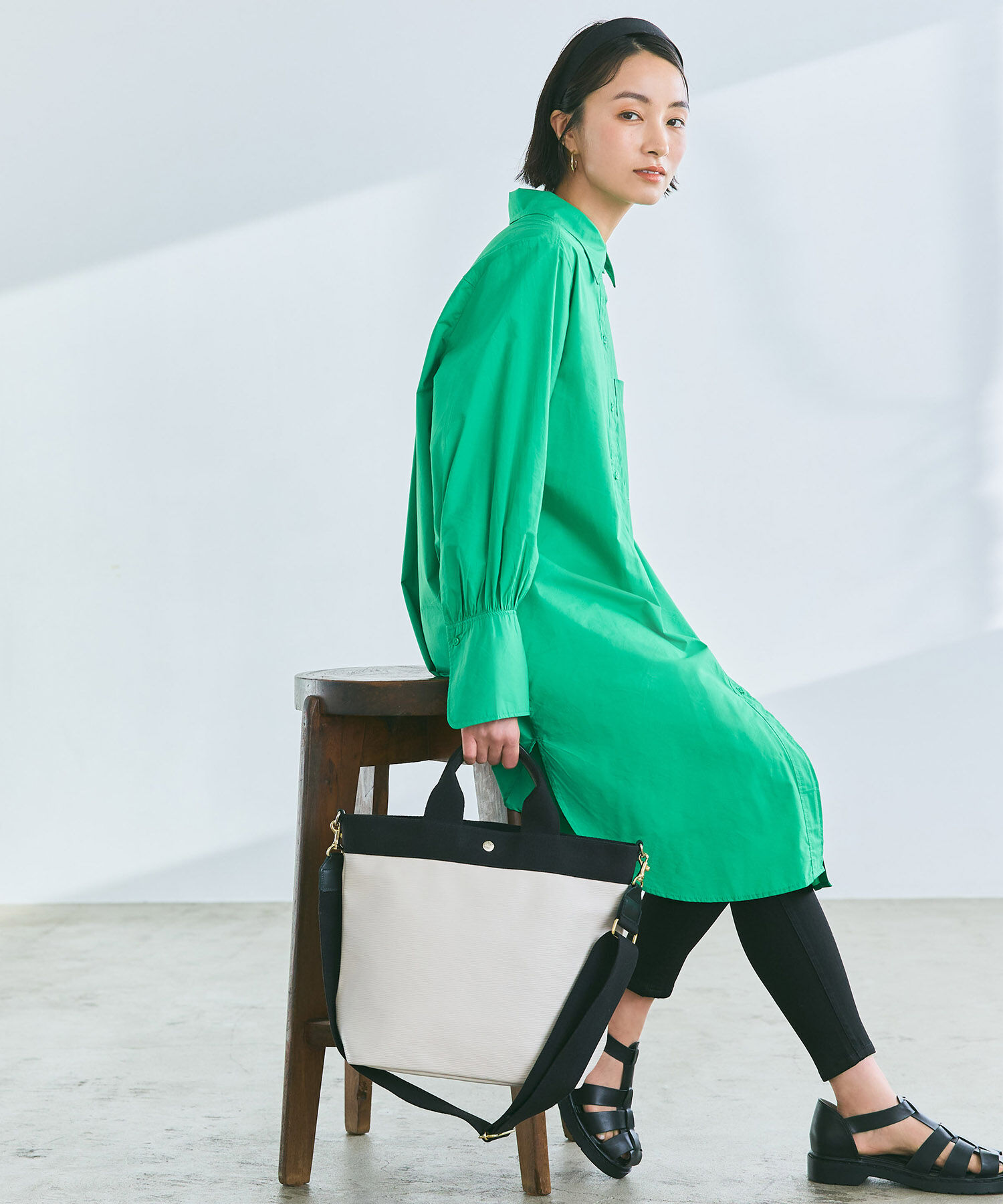 TOPKAPI BREATH「【WEB限定】【VERY 10月号掲載】RIPPLE リプル 縦型 2way ショルダー トートバッグ L」|ショルダー・メッセンジャー|