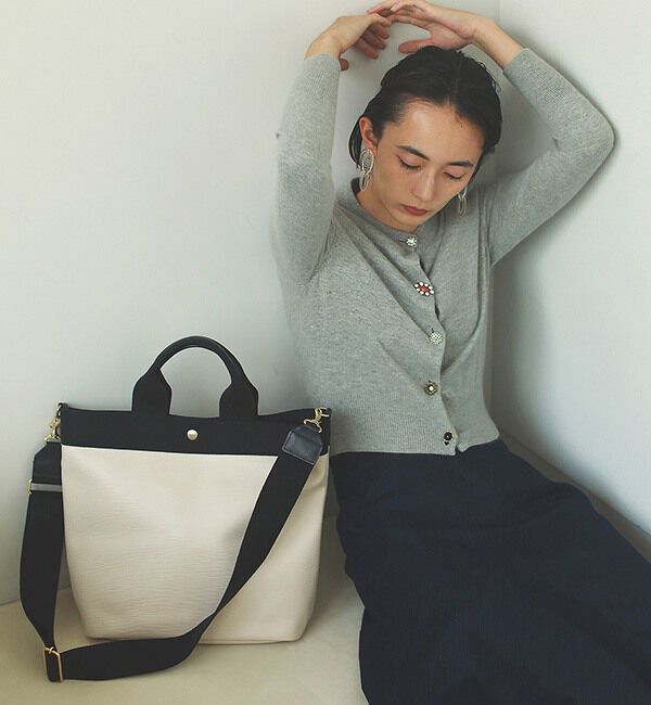 TOPKAPI BREATH「【WEB限定】【VERY 10月号掲載】RIPPLE リプル 縦型 2way ショルダー トートバッグ L」|ショルダー・メッセンジャー|