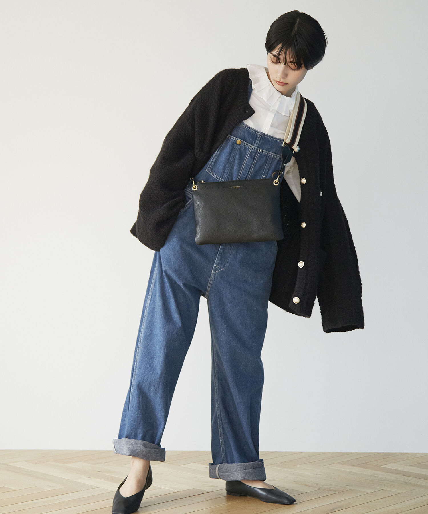 TOPKAPI TREASURE「ストライプベルト・レザー2wayショルダーバッグ」|ショルダー・メッセンジャー|