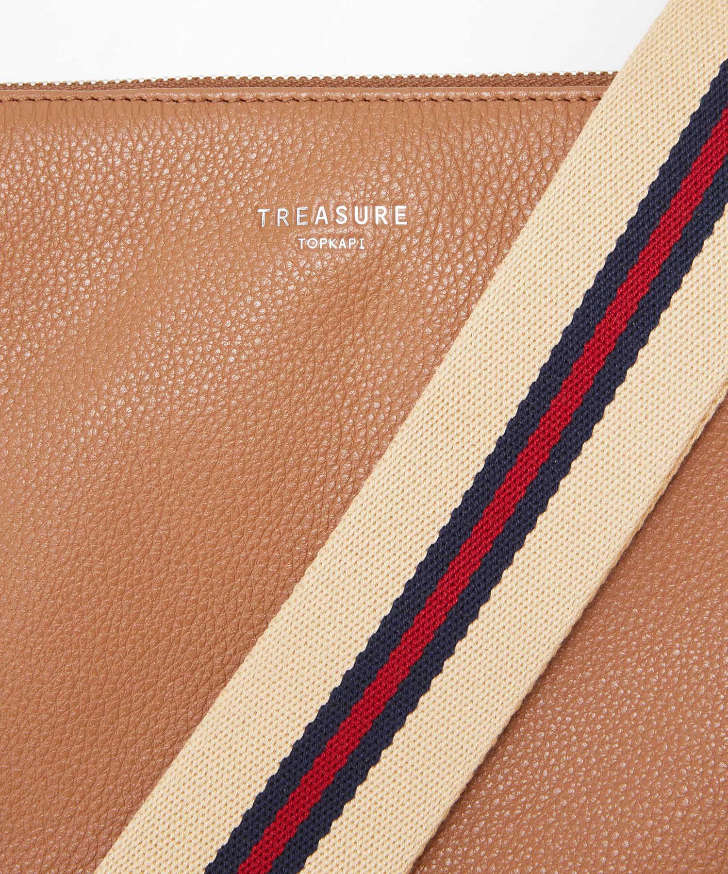 TOPKAPI TREASURE「ストライプベルト・レザー2wayショルダーバッグ」|ショルダー・メッセンジャー|